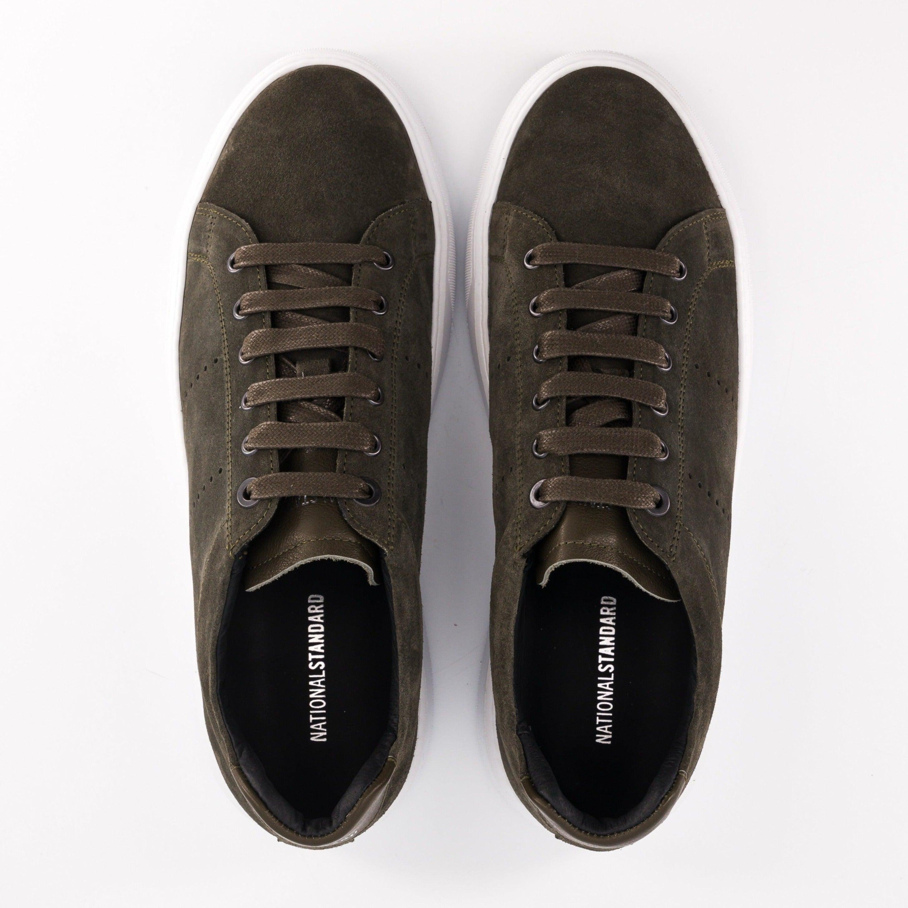 Sneakers Homme EDITION 9 Kaki Suede