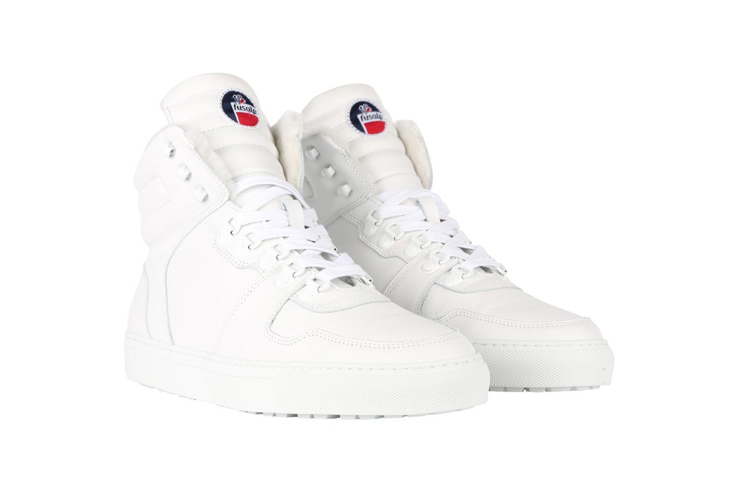 Sneakers Femme EDITION 1 White Shearling x Fusalp.