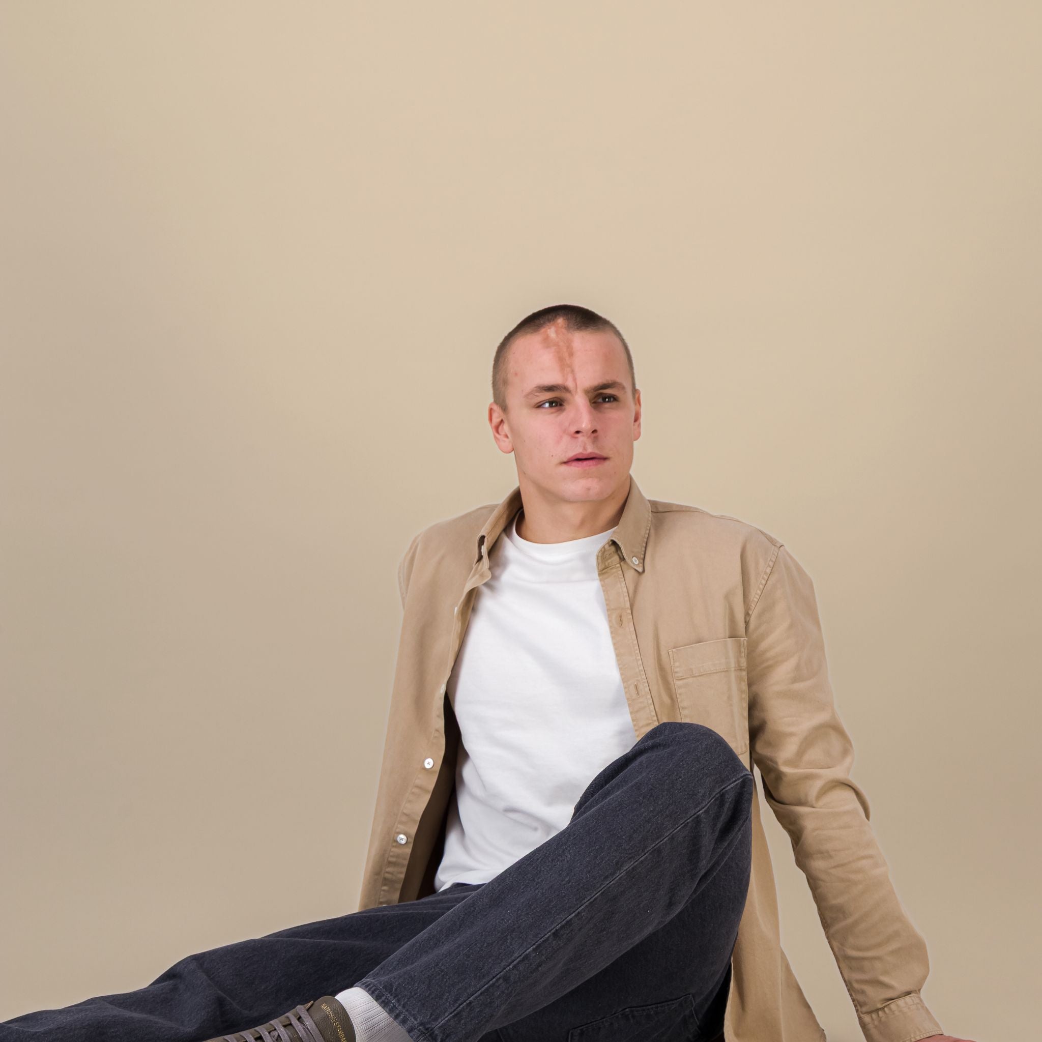 Sneakers Homme EDITION 3 Taupe Grained