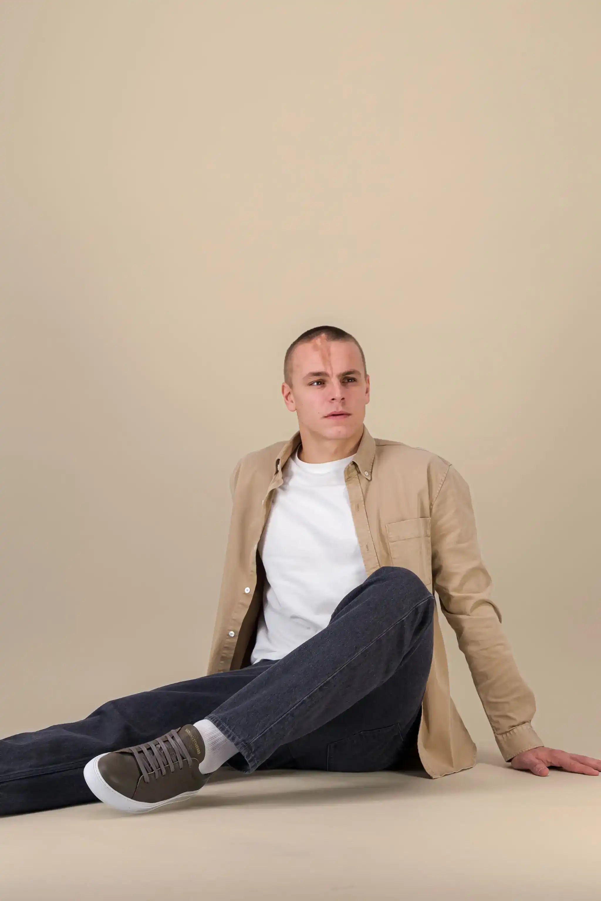 Sneakers Homme EDITION 3 Taupe Grained