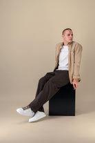 Sneakers Homme EDITION 9 White Cognac