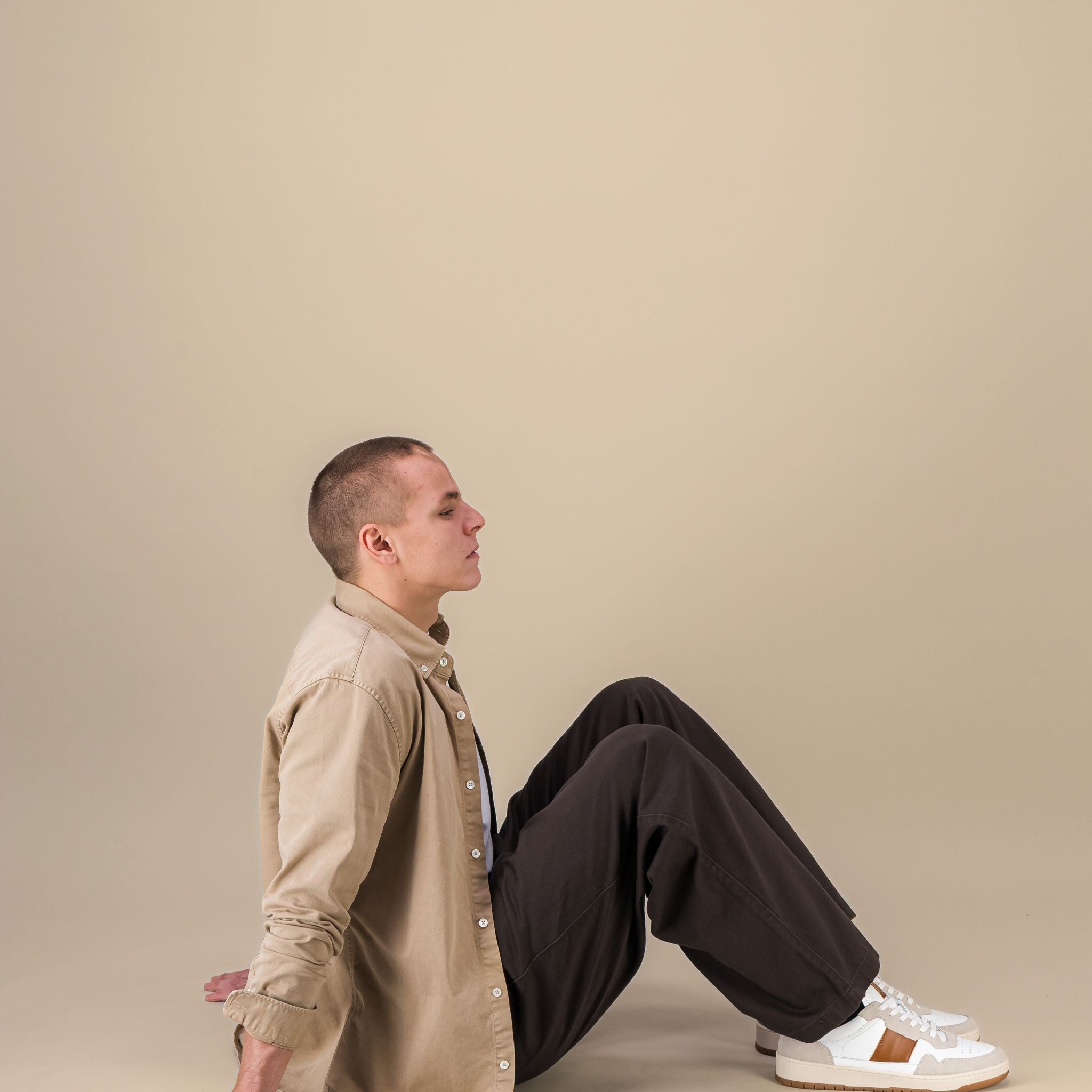 Sneakers Homme EDITION 6 Cognac Suede