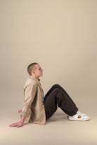 Sneakers Homme EDITION 6 Cognac Suede