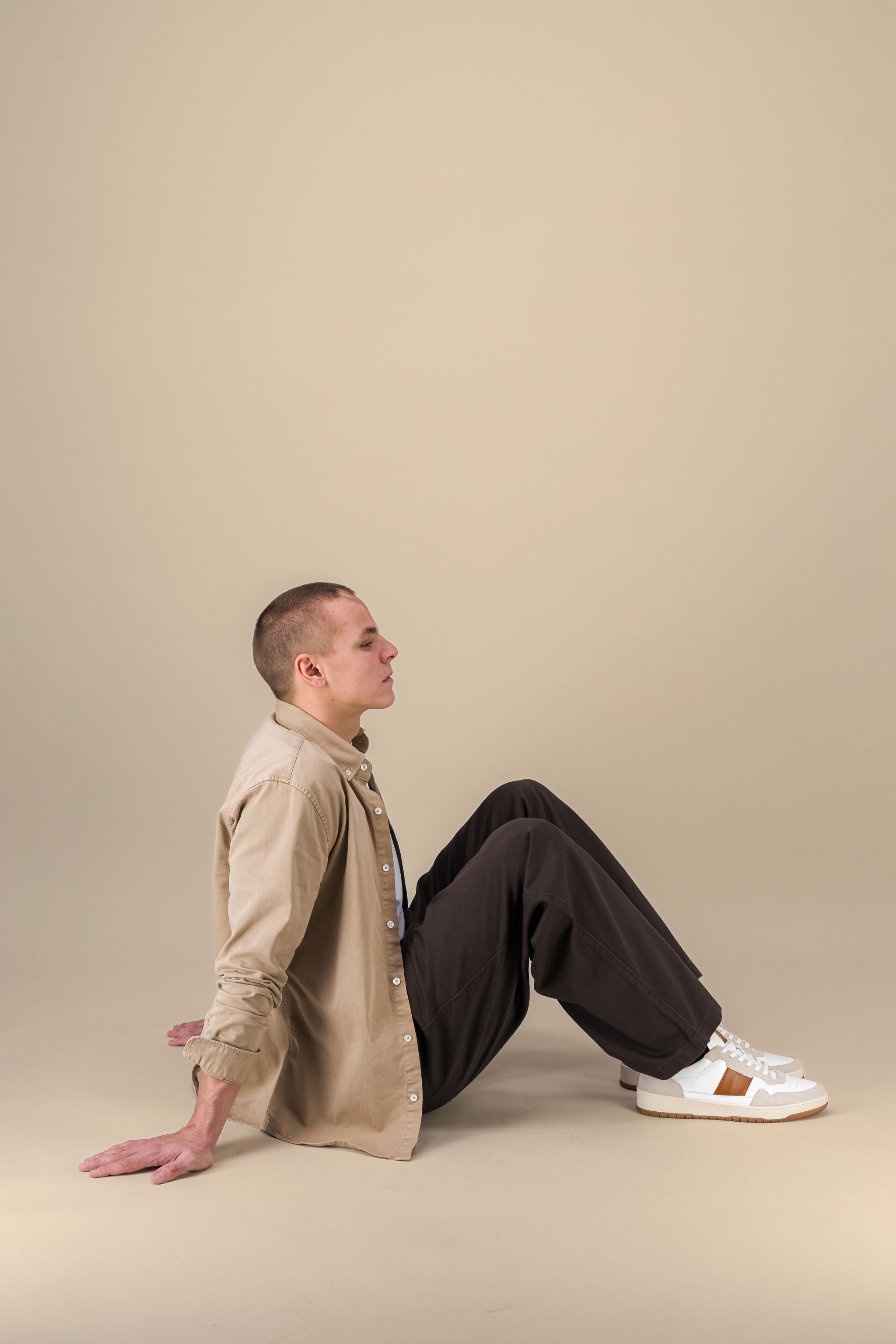 Sneakers Homme EDITION 6 Cognac Suede