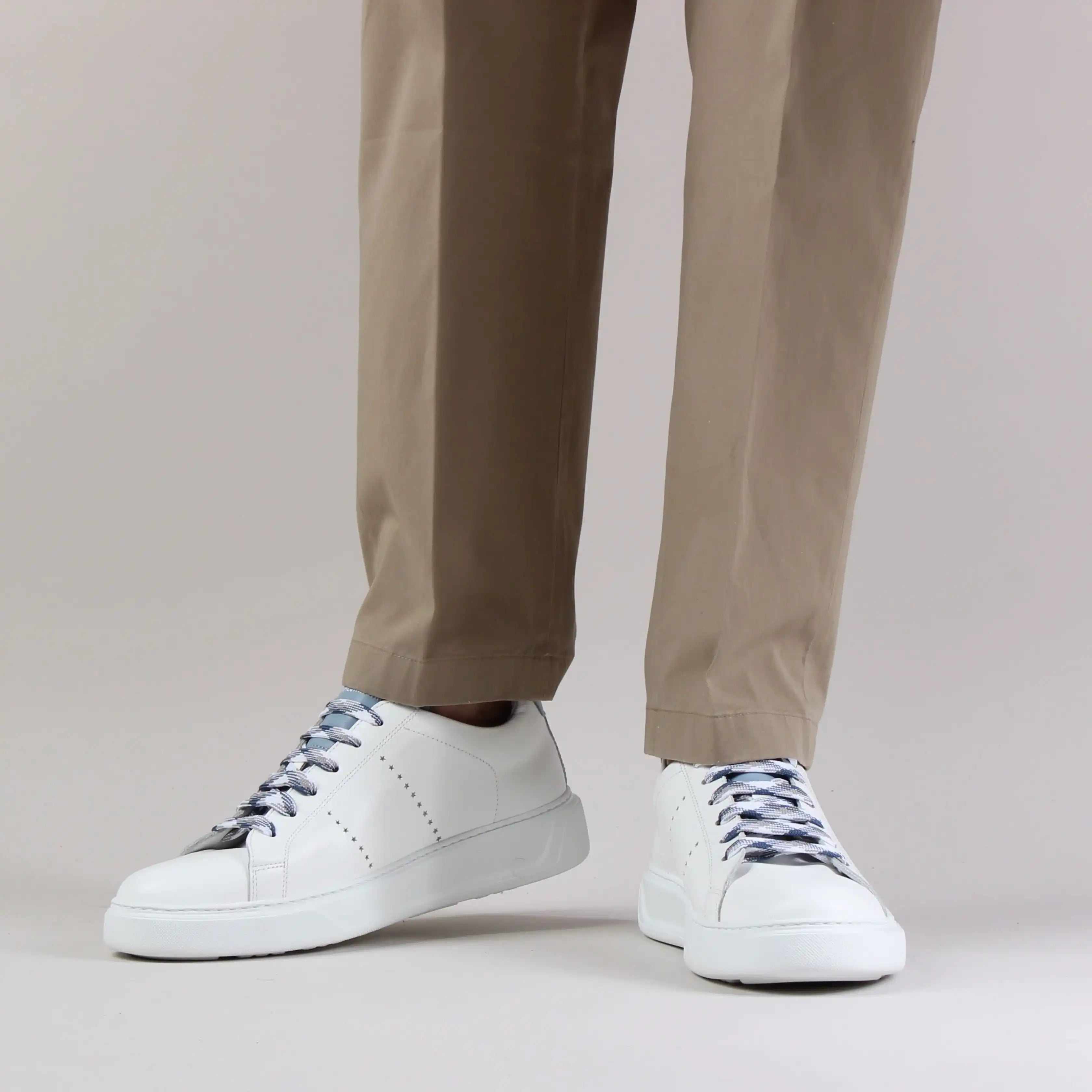 Sneakers Homme EDITION 9 White Ciel