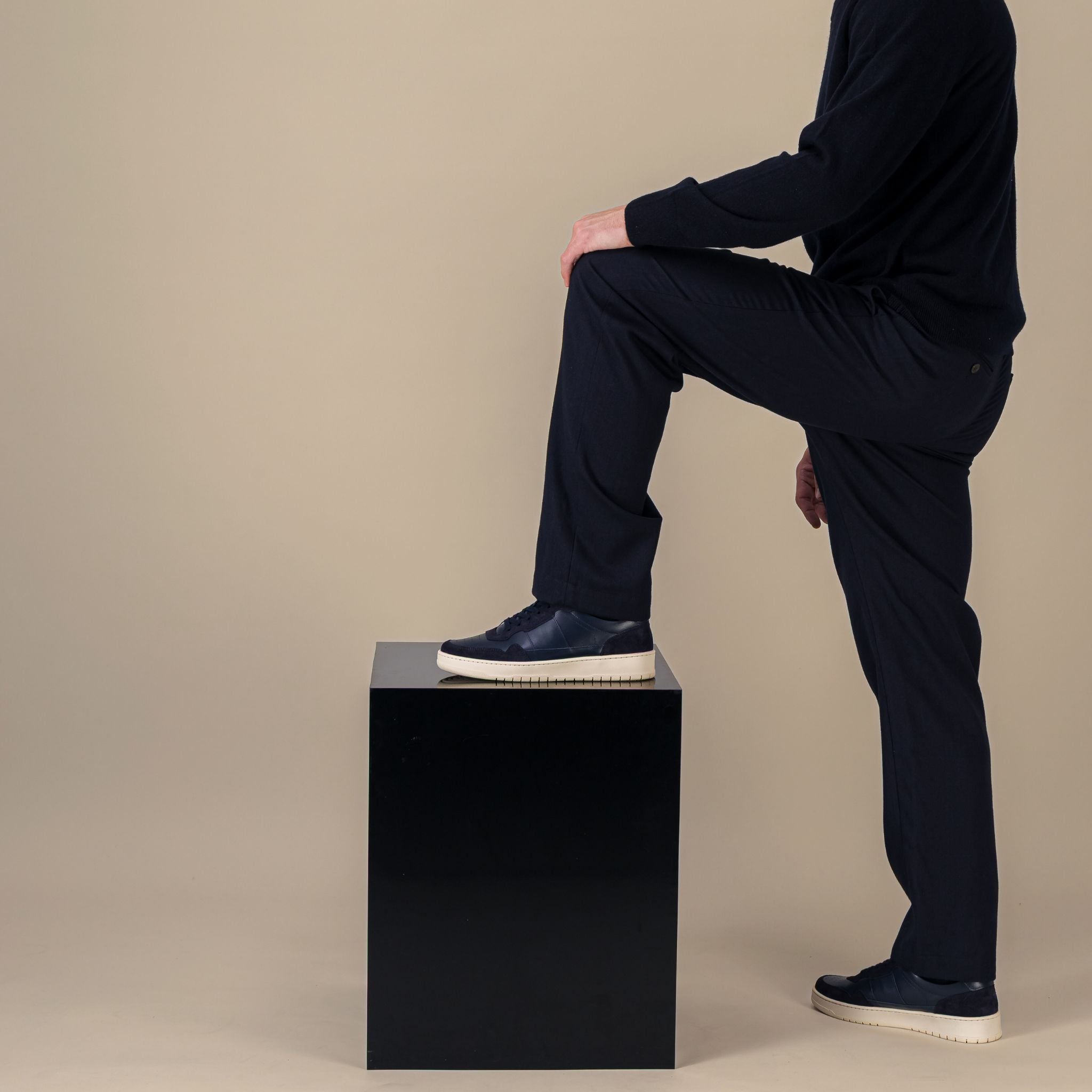 Sneakers Homme EDITION 6 Navy Suede