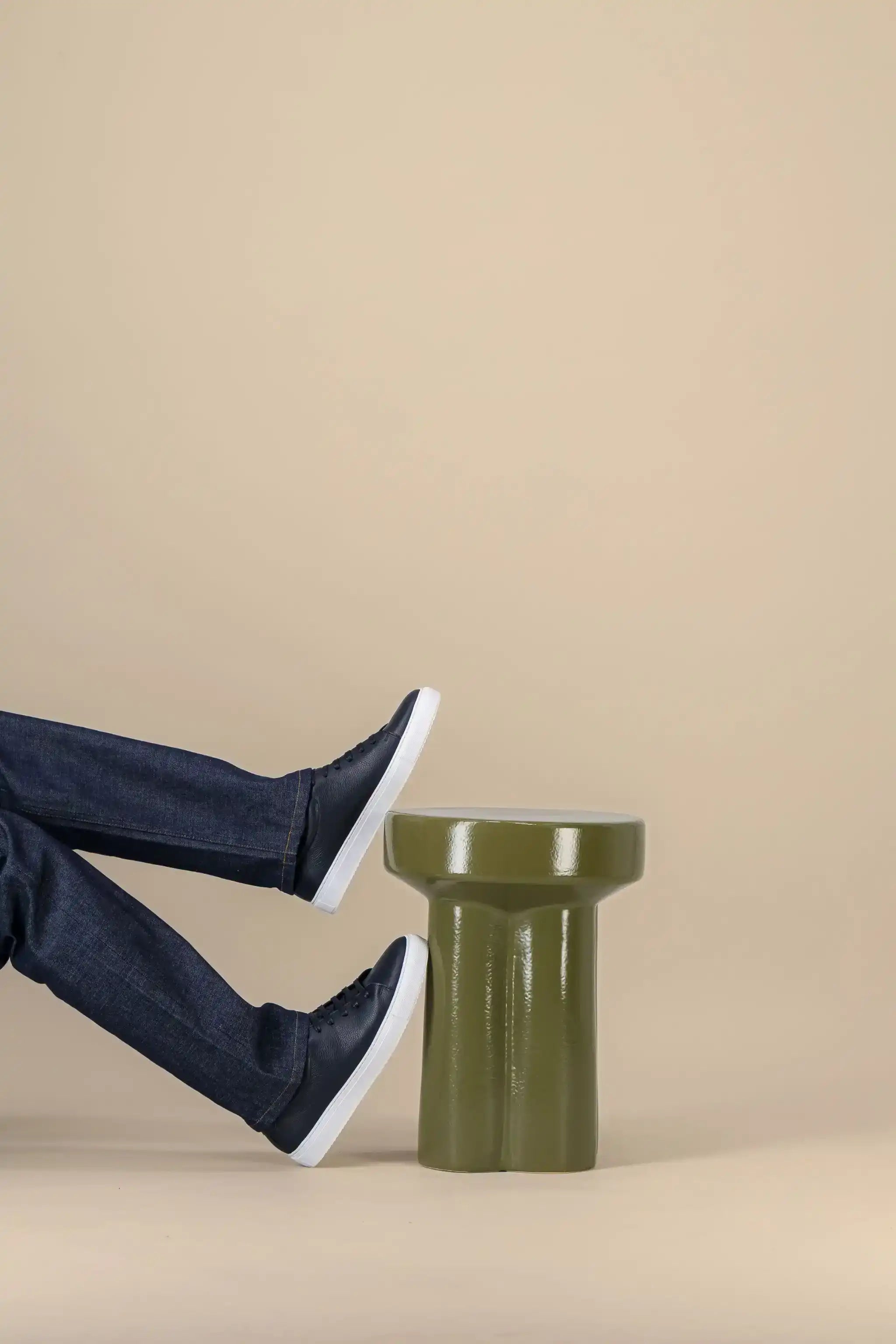 Sneakers Homme EDITION 3 Navy Grained