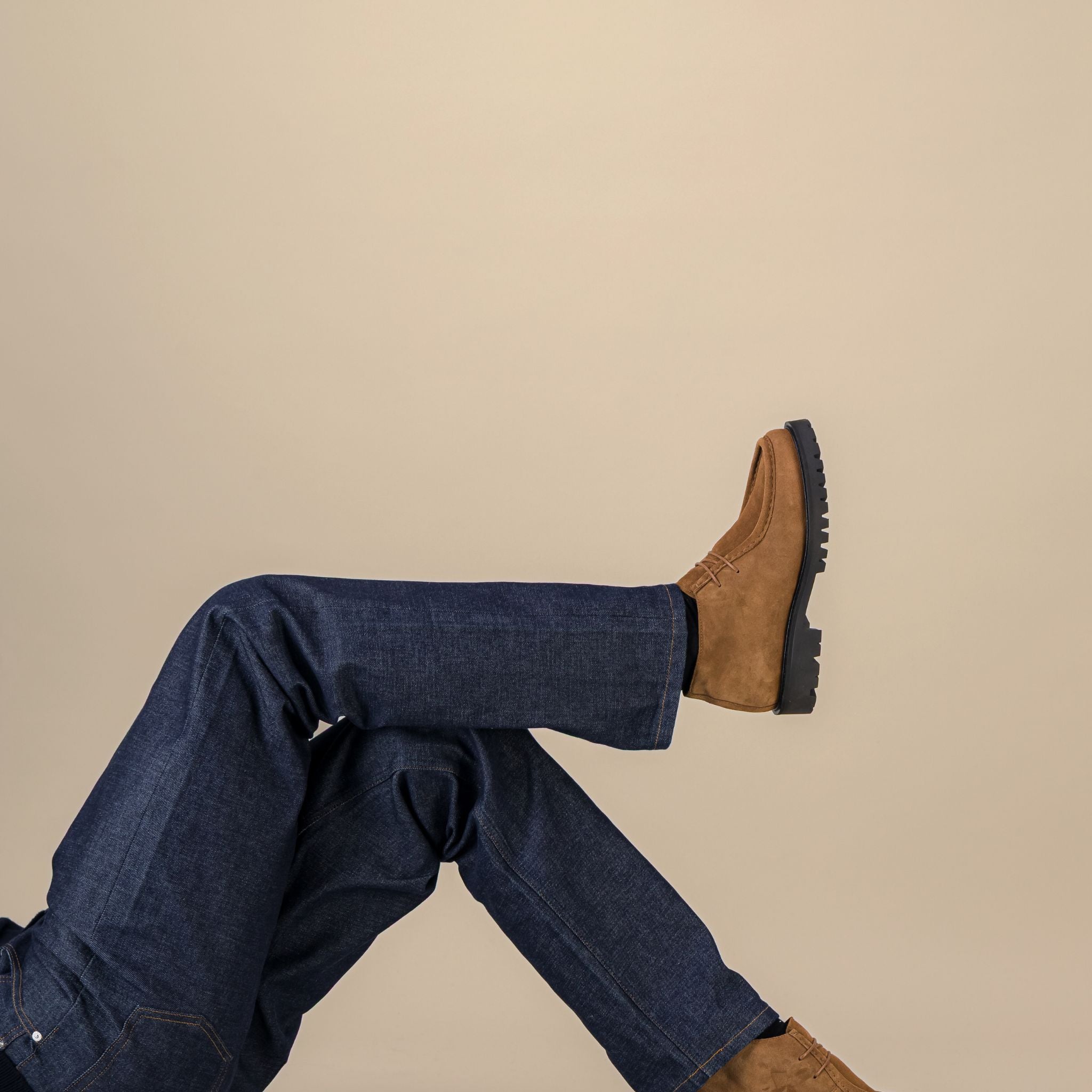 Chelsea Boots Homme EDITION 21 Cognac Suède