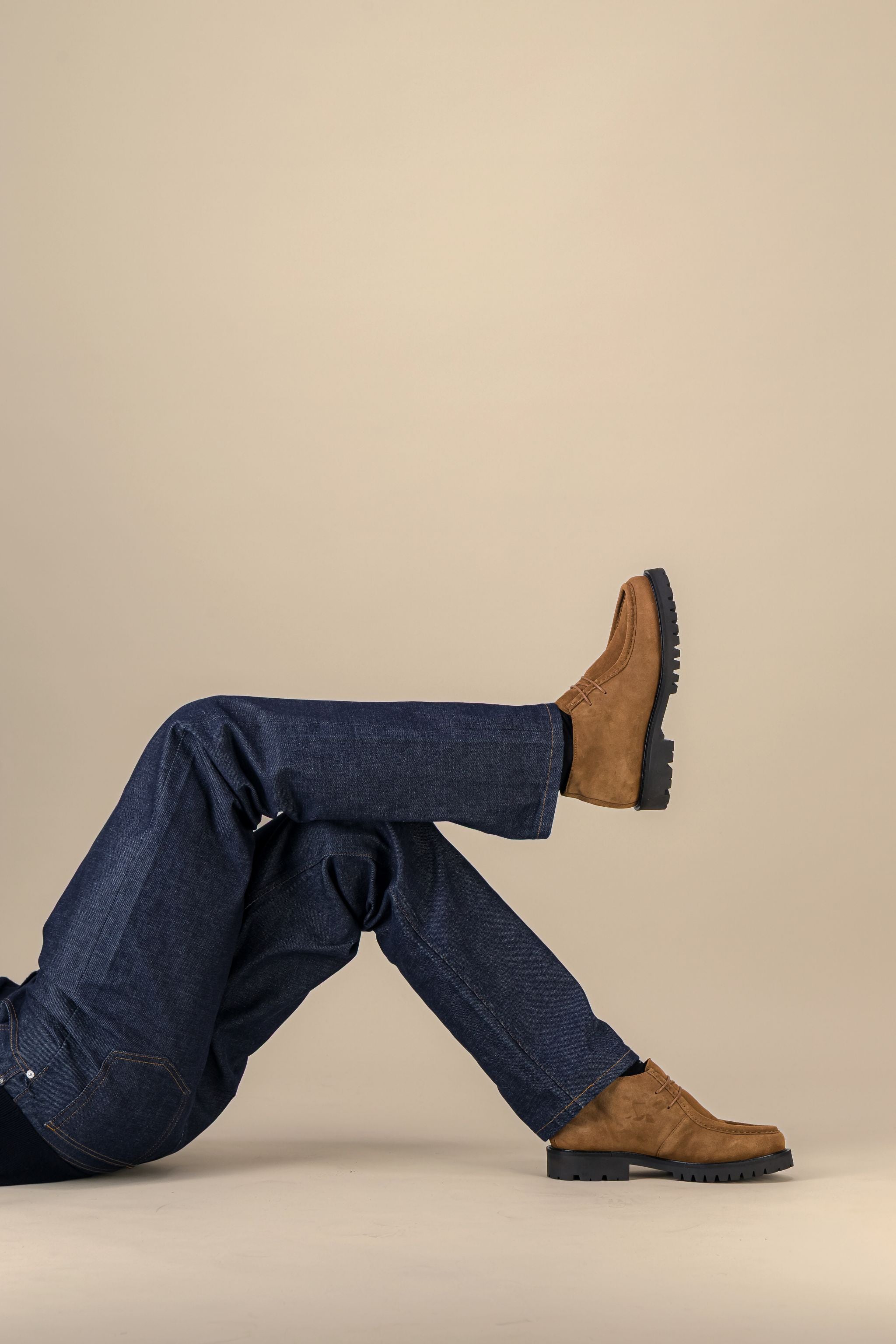 Chelsea Boots Homme EDITION 21 Cognac Suède