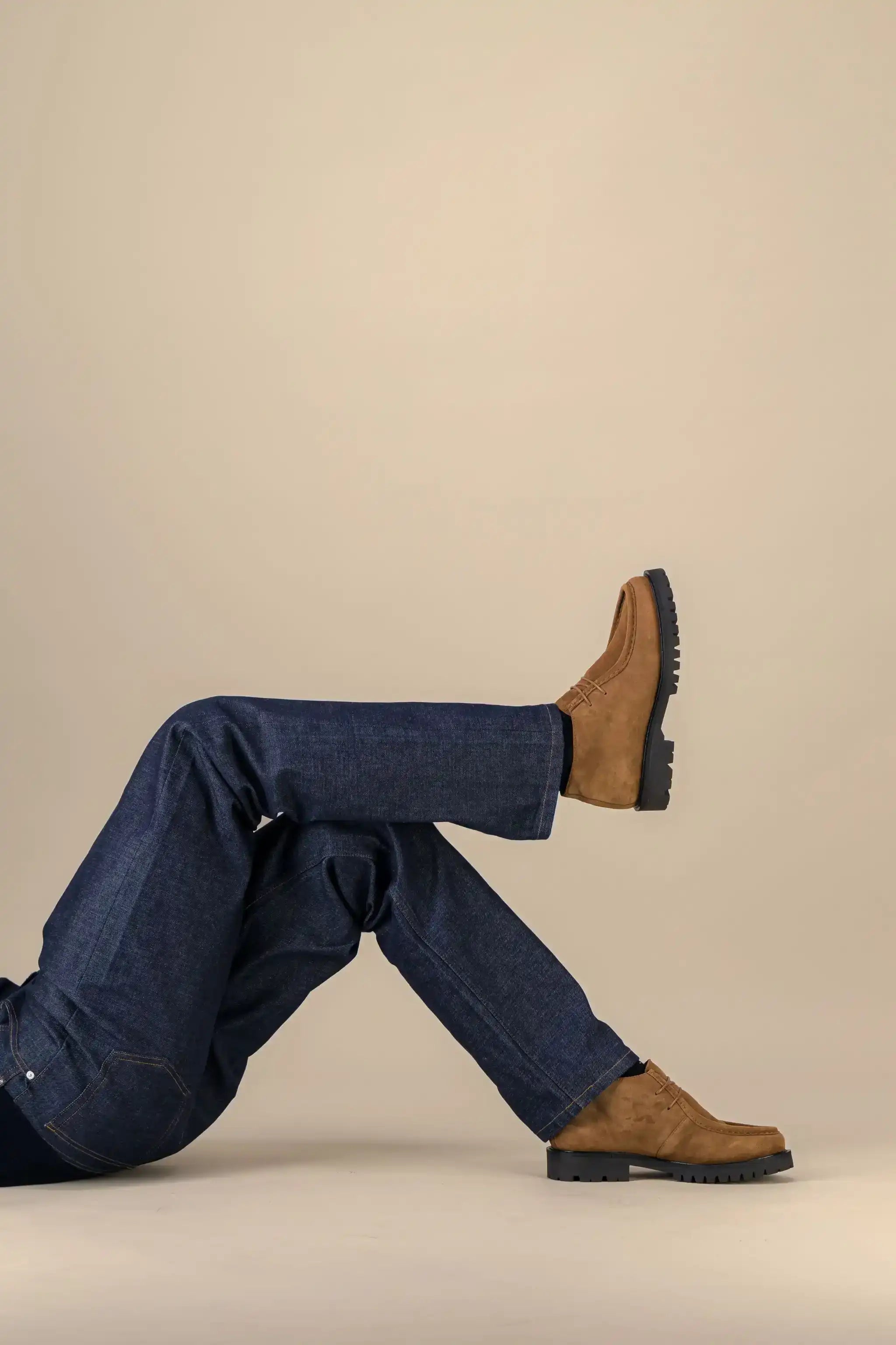 Chelsea Boots Homme EDITION 21 Cognac Suède