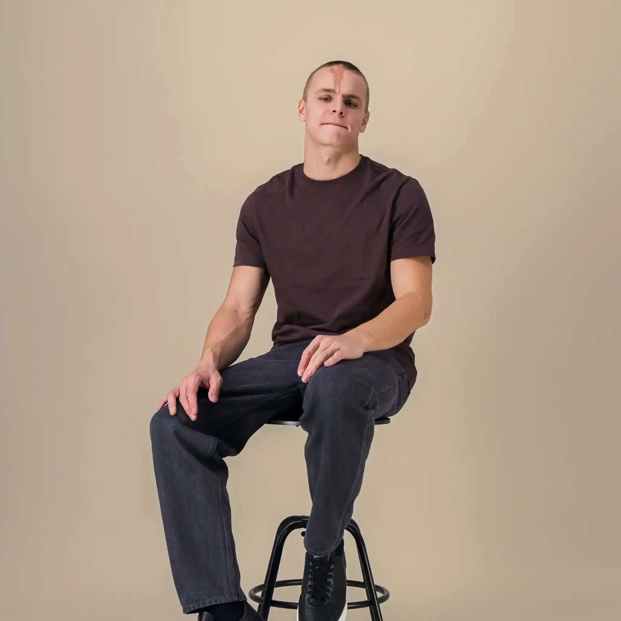 Sneakers Homme EDITION 6 Black Leather