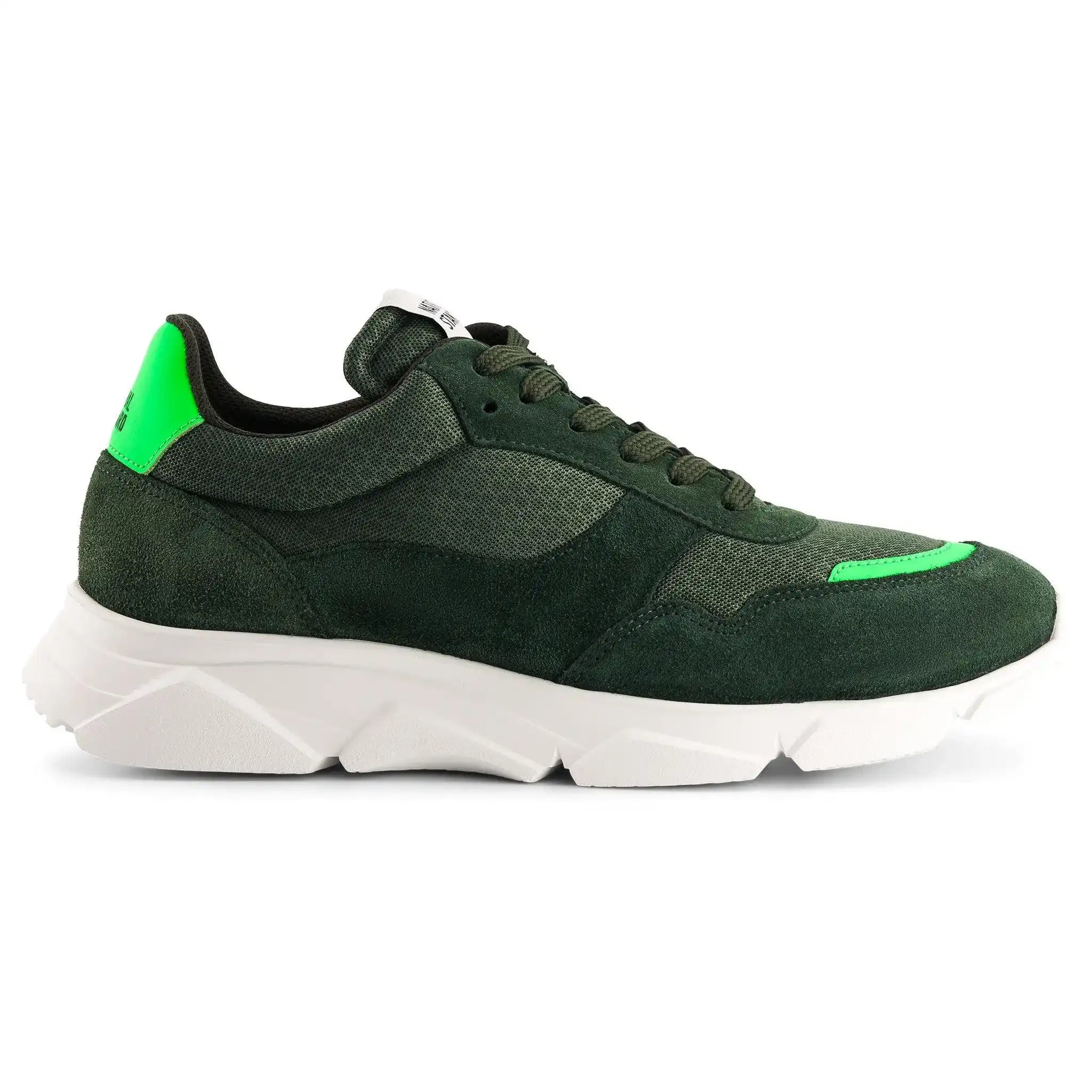Sneakers Homme EDITION 7 Kaki Fluo 46