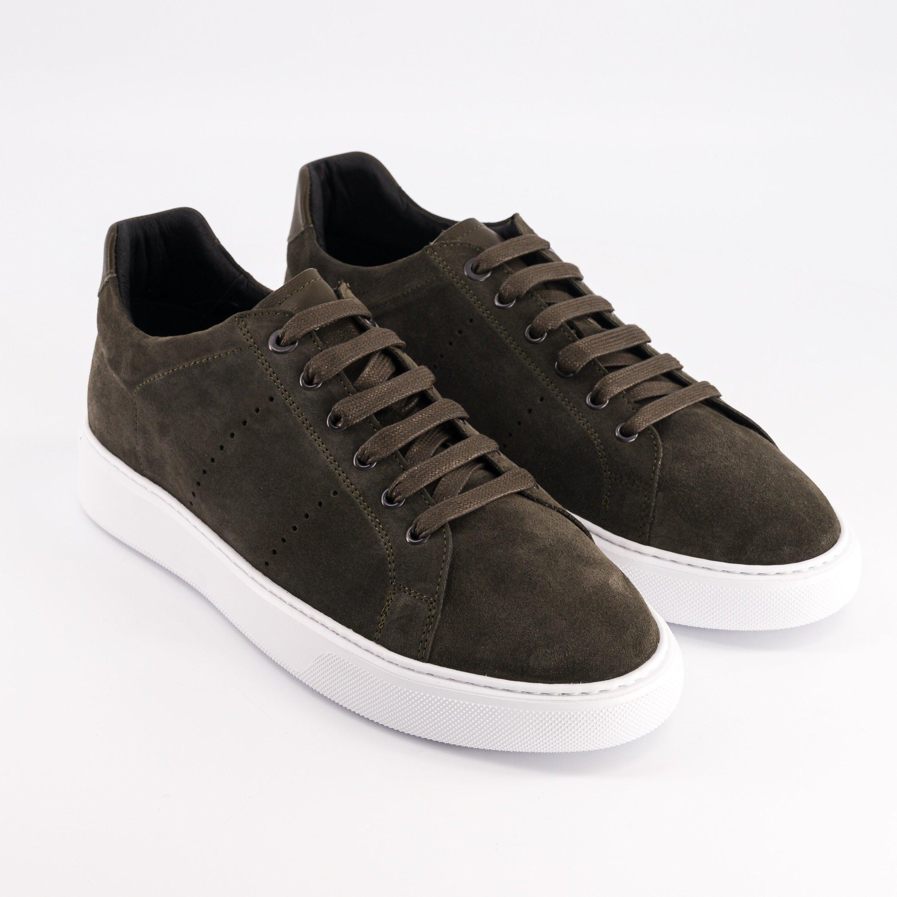Sneakers Homme EDITION 9 Kaki Suede