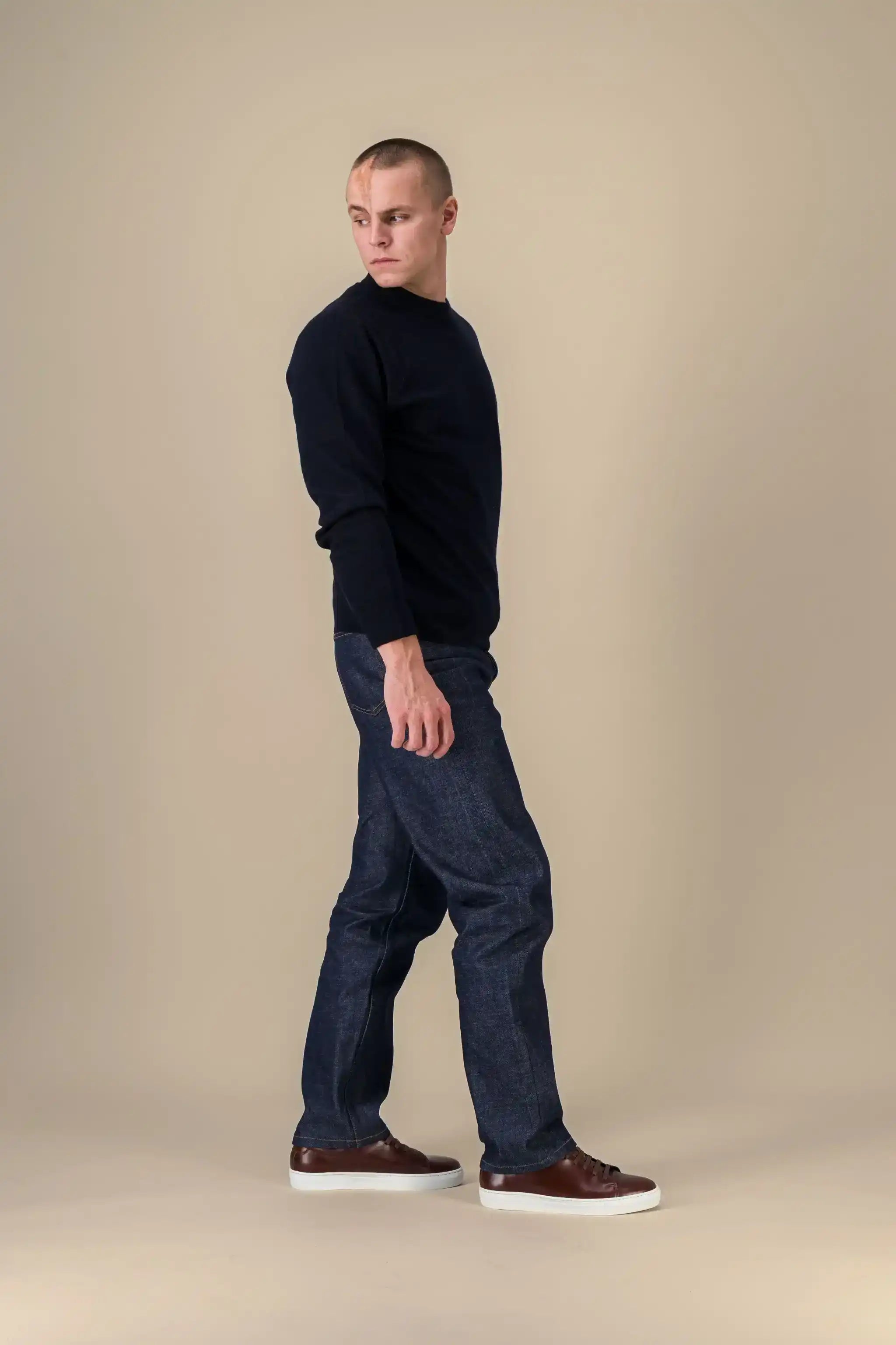 Sneakers Homme EDITION 3 Cognac Patina