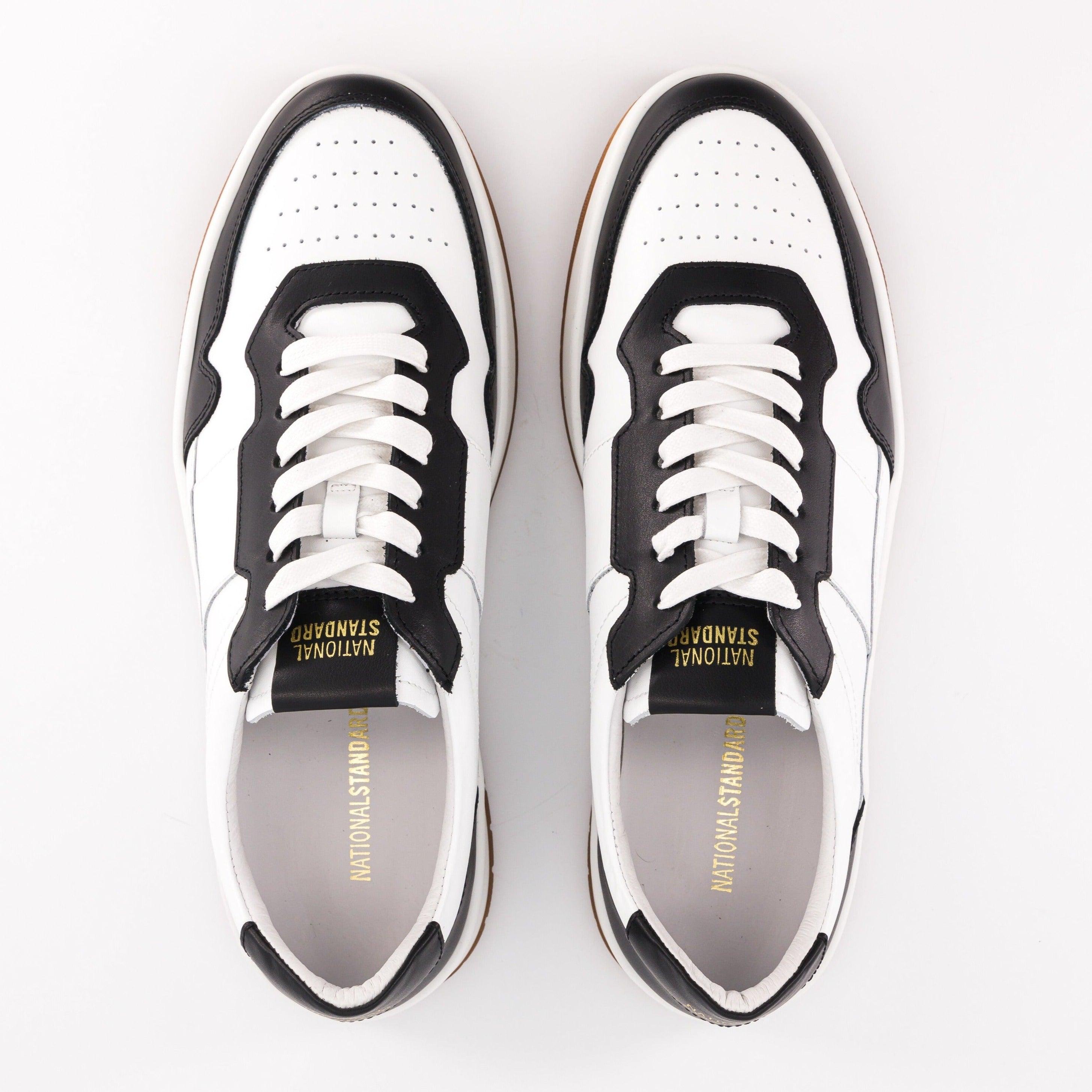 Sneakers Homme EDITION 6 White Black Leather