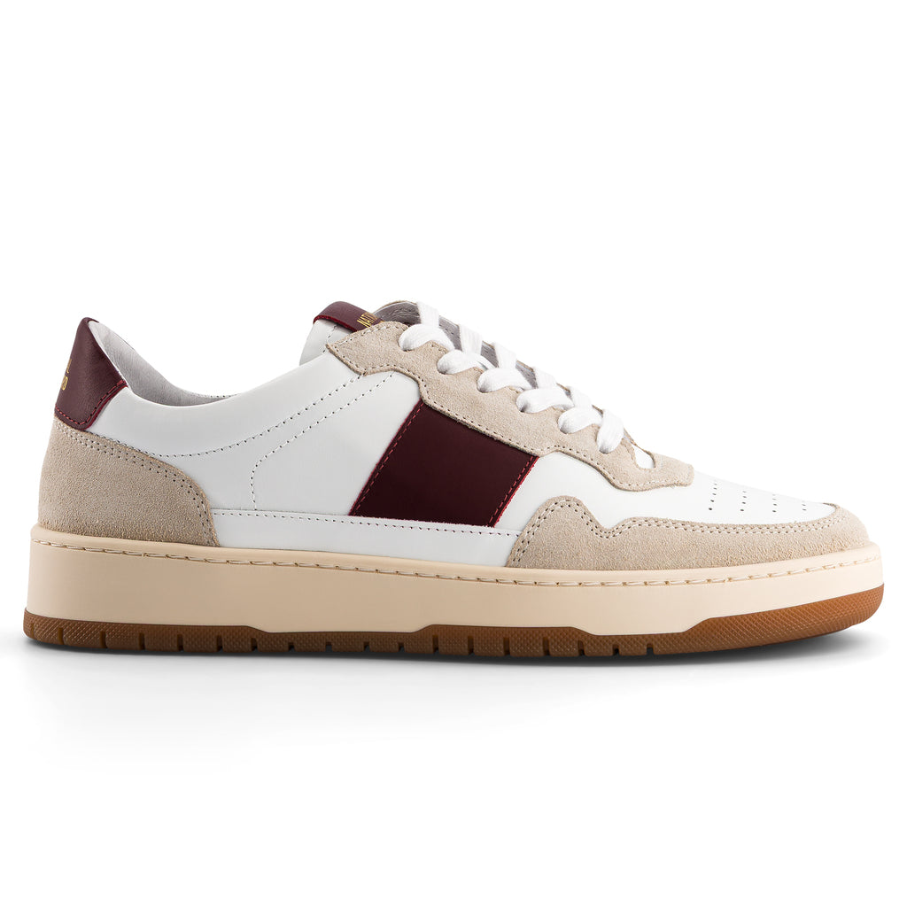 Sneakers Homme EDITION 6 Mix Suède Bordeaux