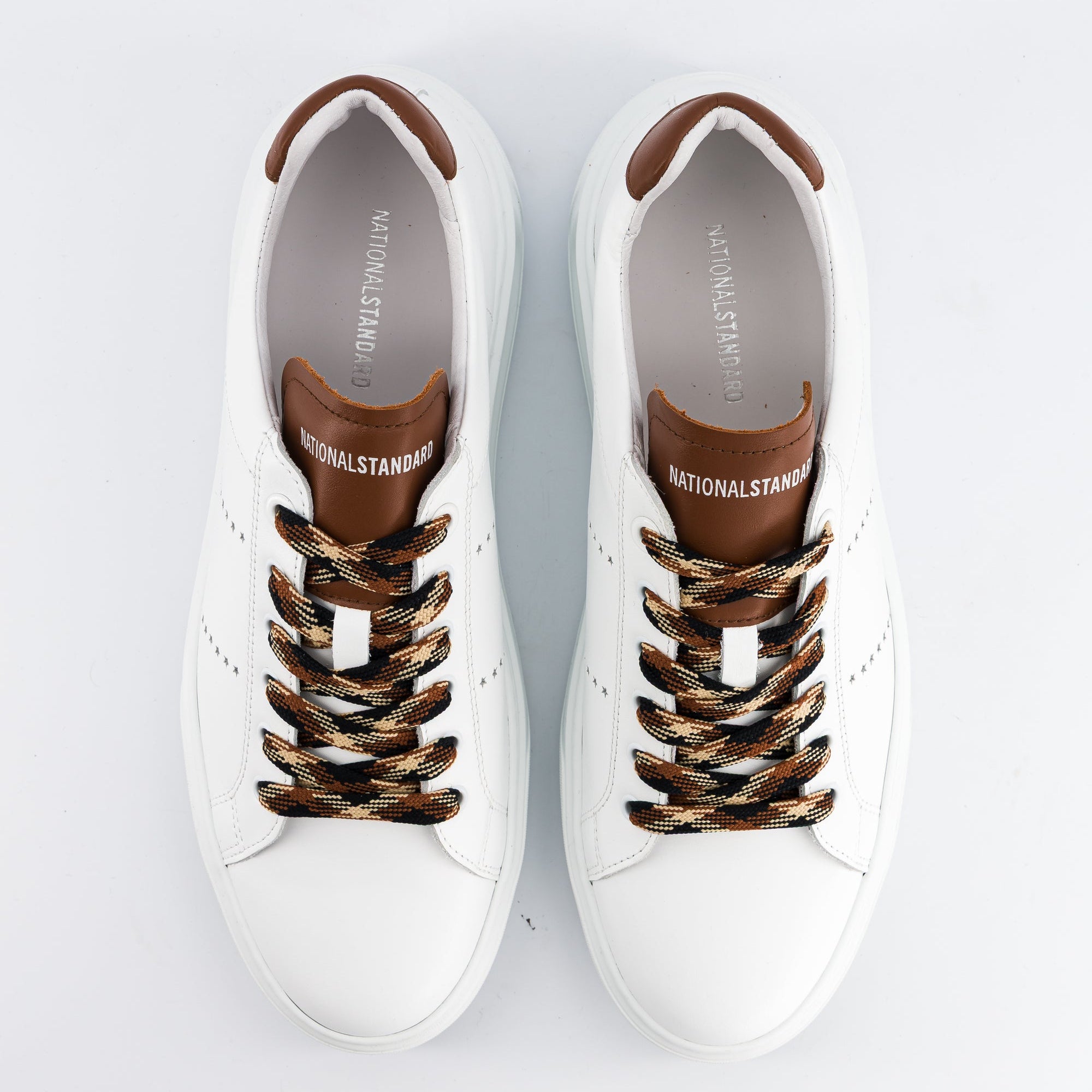 Sneakers Homme EDITION 9 White Cognac