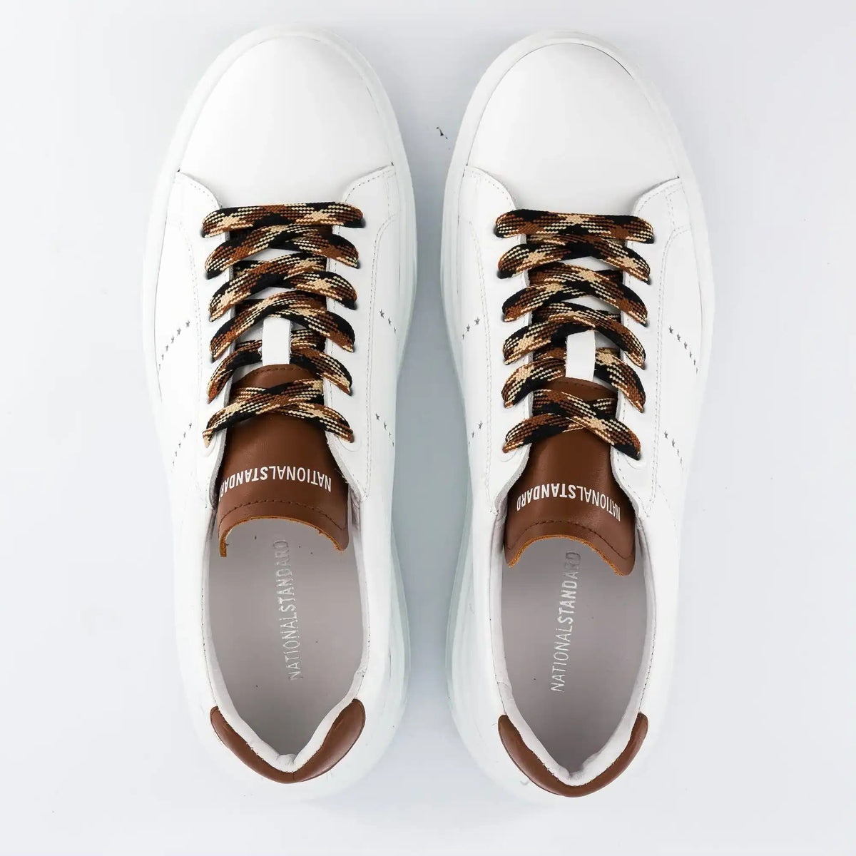 Sneakers Homme EDITION 9 White Cognac