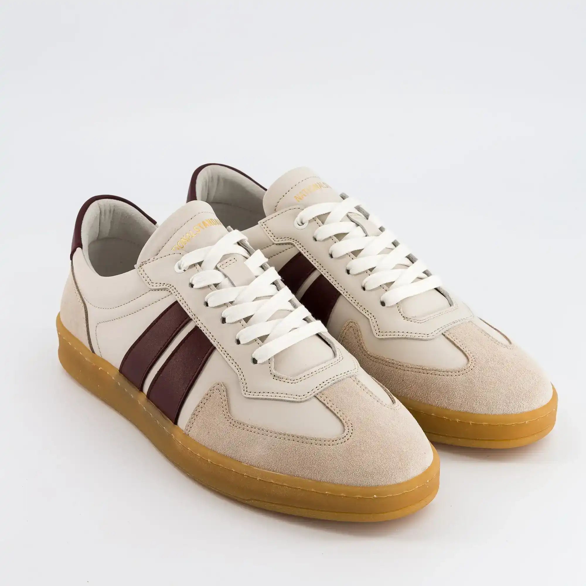 Sneakers Homme EDITION 33 Off White Burgundy