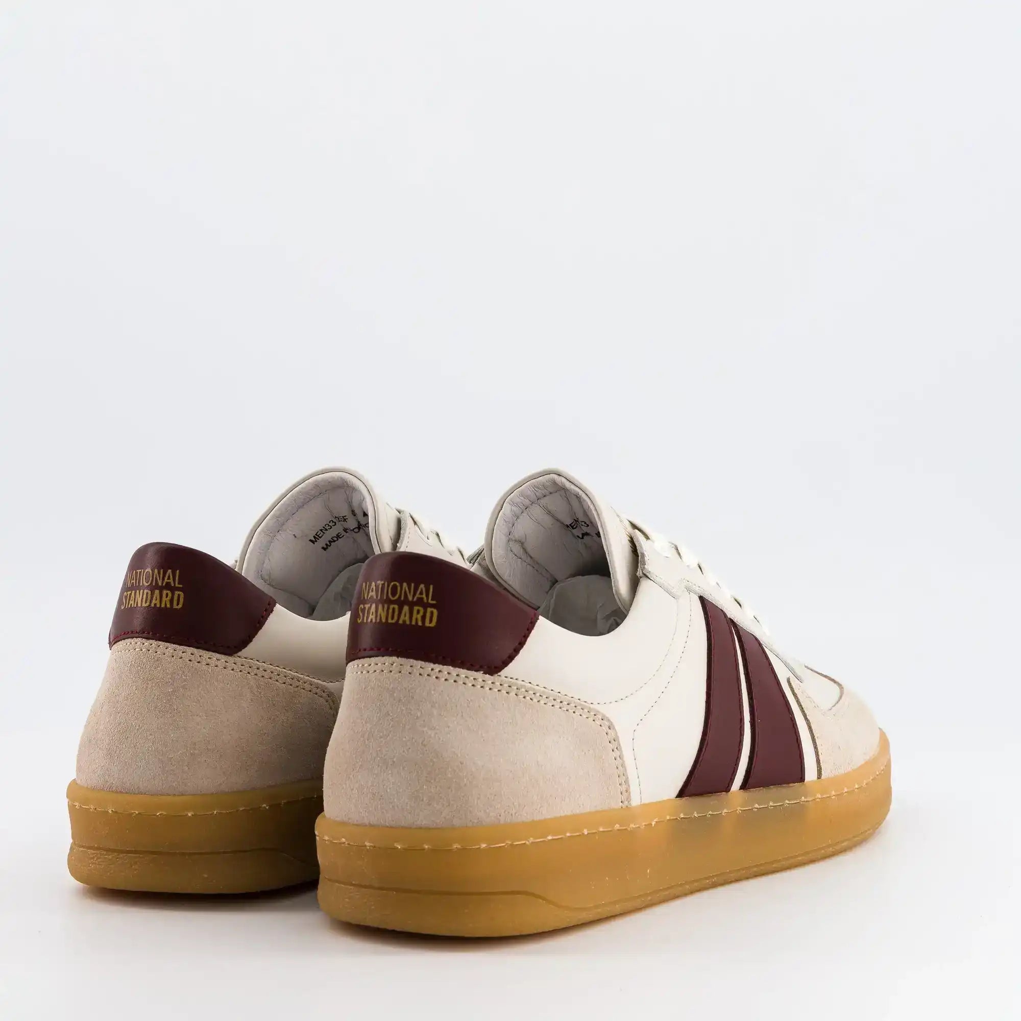 Sneakers Homme EDITION 33 Off White Burgundy