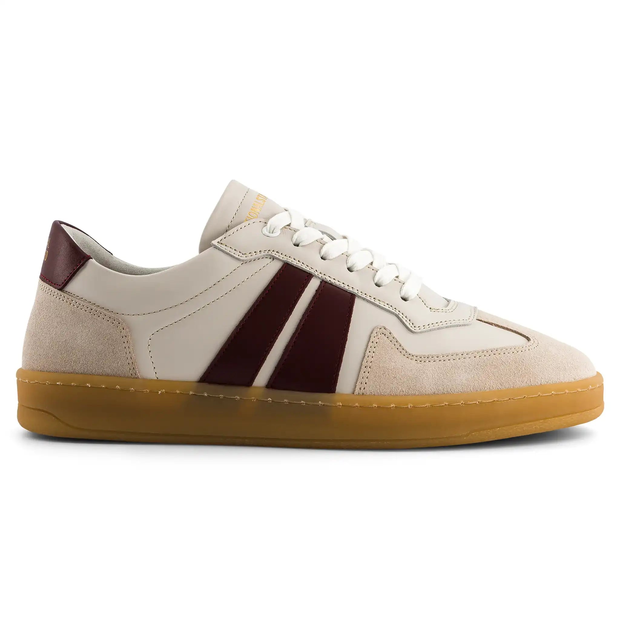 Sneakers Homme EDITION 33 Off White Burgundy
