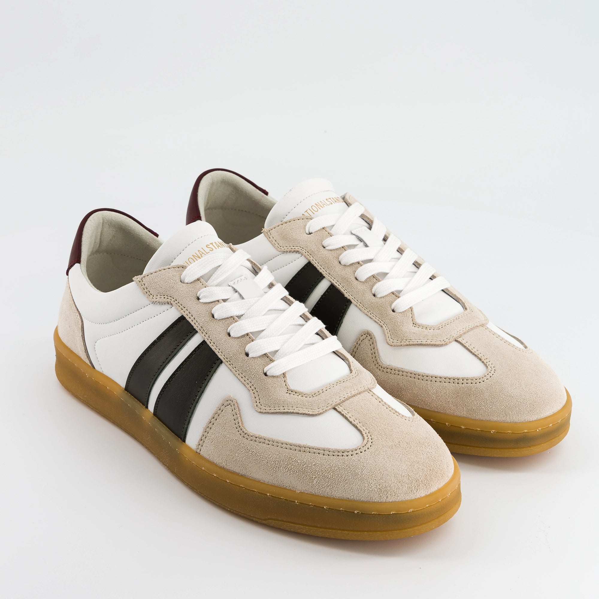 Sneakers Homme EDITION 33 Kaki Bordeaux