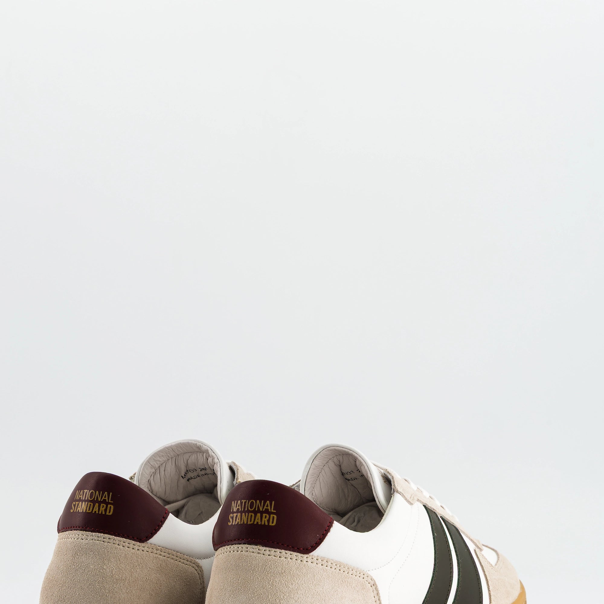 Sneakers Homme EDITION 33 Kaki Bordeaux