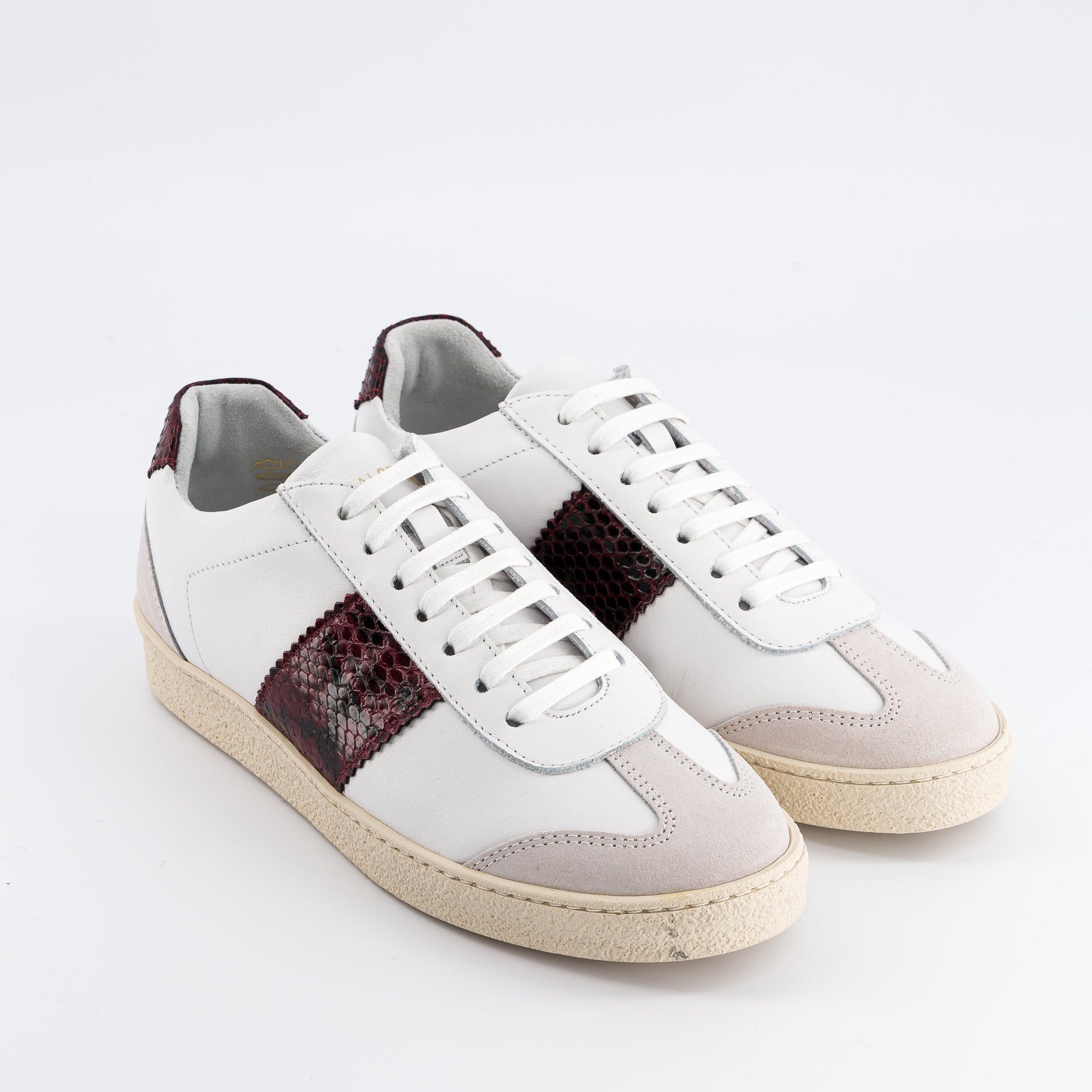 Sneakers Femme EDITION 4 Wine Snake.