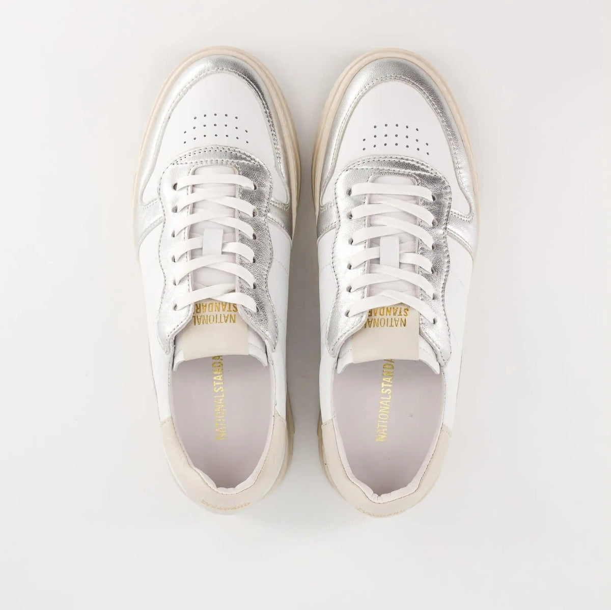 Sneakers Femme EDITION 8 Silver White.