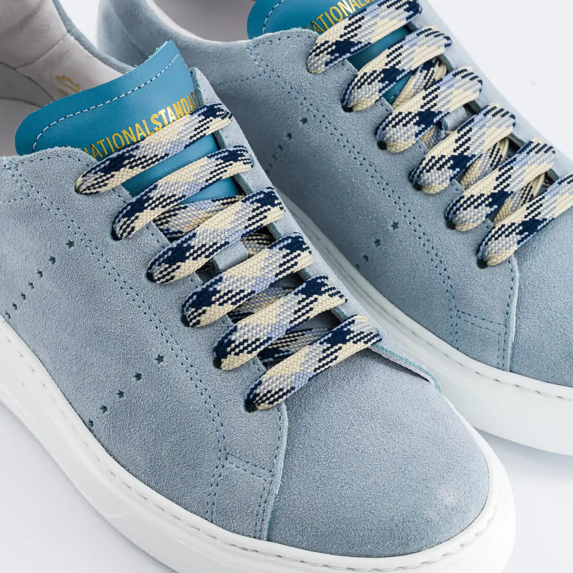 Sneakers Femme EDITION 9 Ciel Suede.
