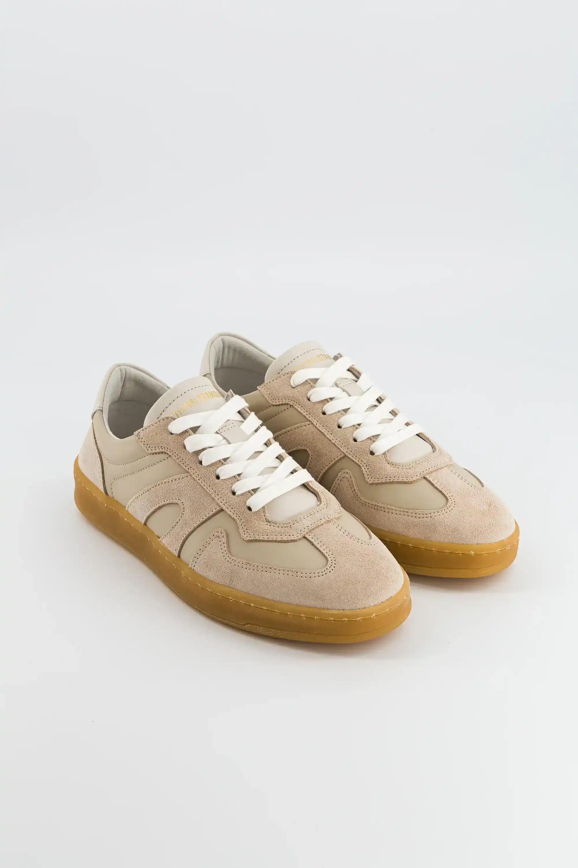 Sneakers Femme EDITION 33 White Off White Suède.