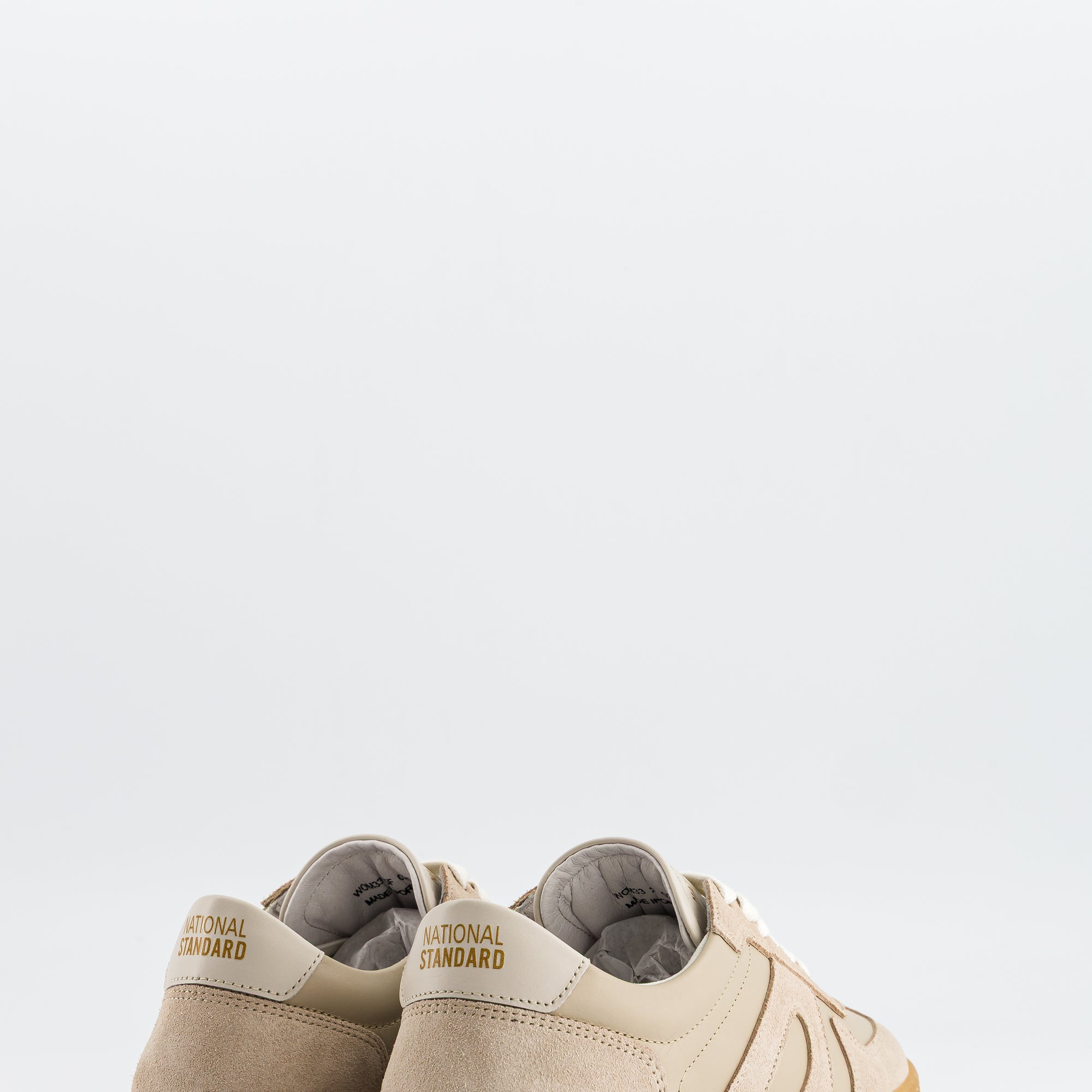 Sneakers Femme EDITION 33 White Off White Suède.