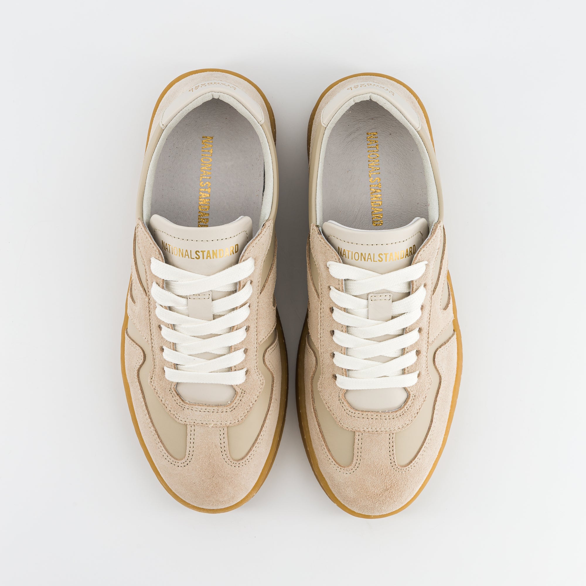 Sneakers Femme EDITION 33 White Off White Suède.