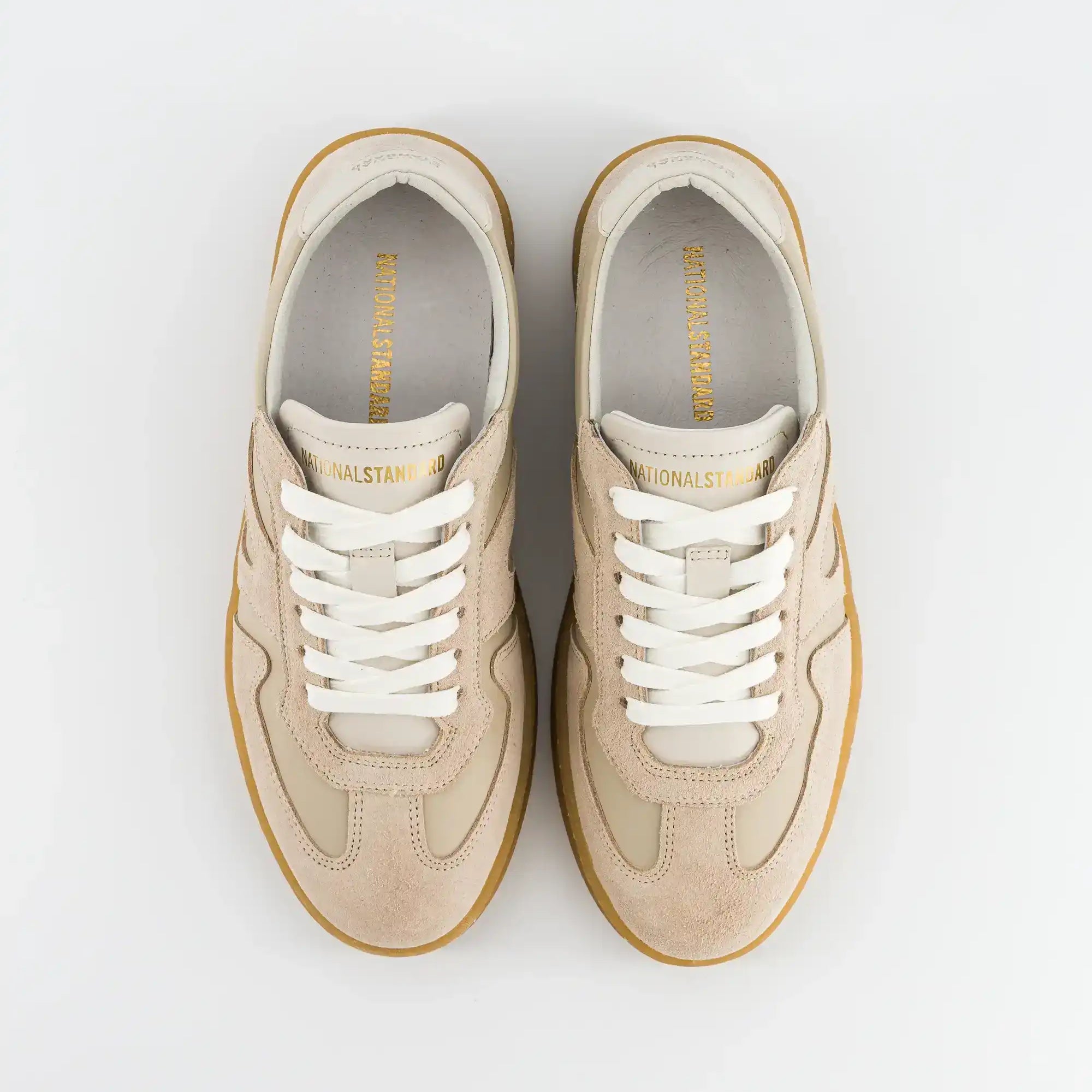 Sneakers Femme EDITION 33 White Off White Suède.