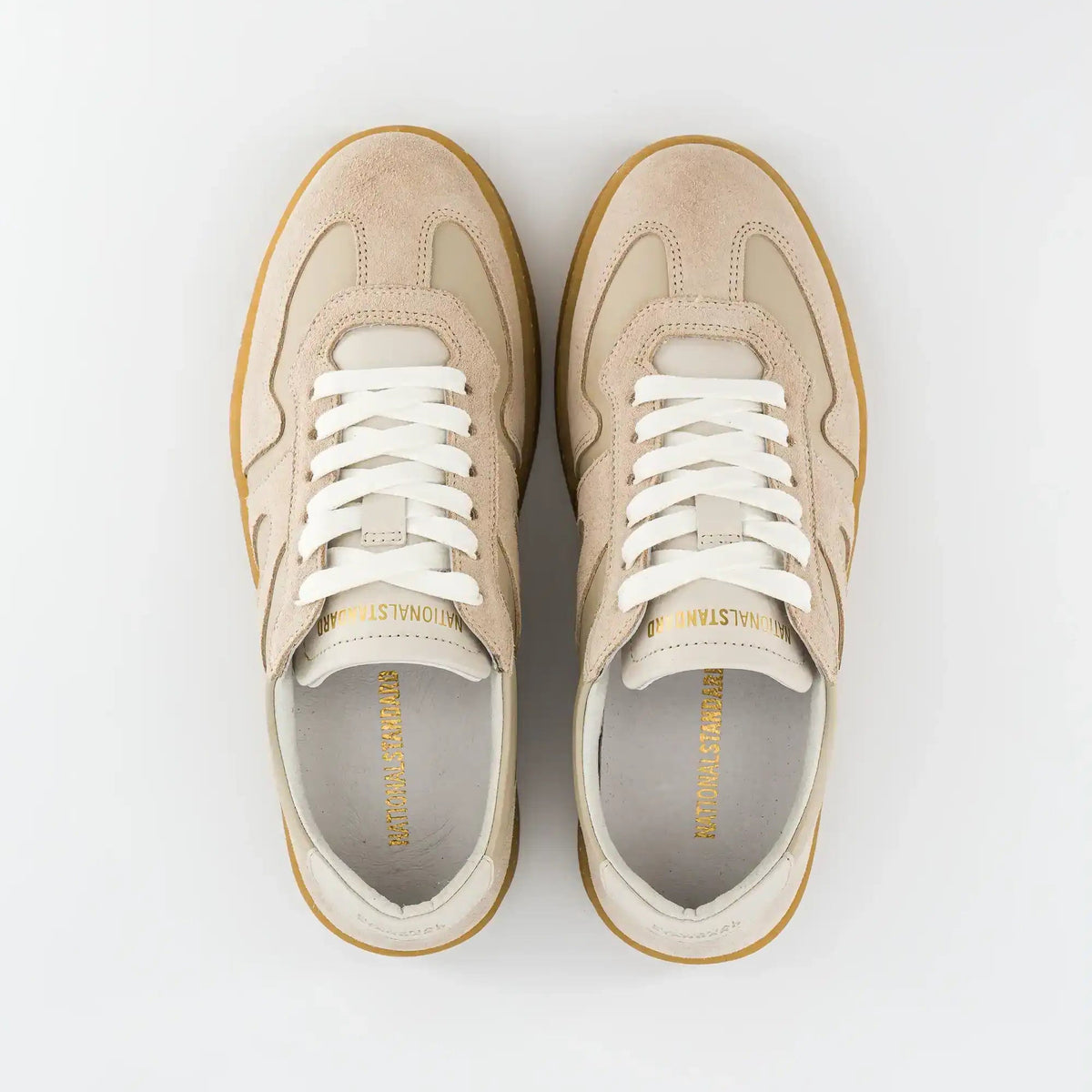 Sneakers Femme EDITION 33 White Off White Suède.
