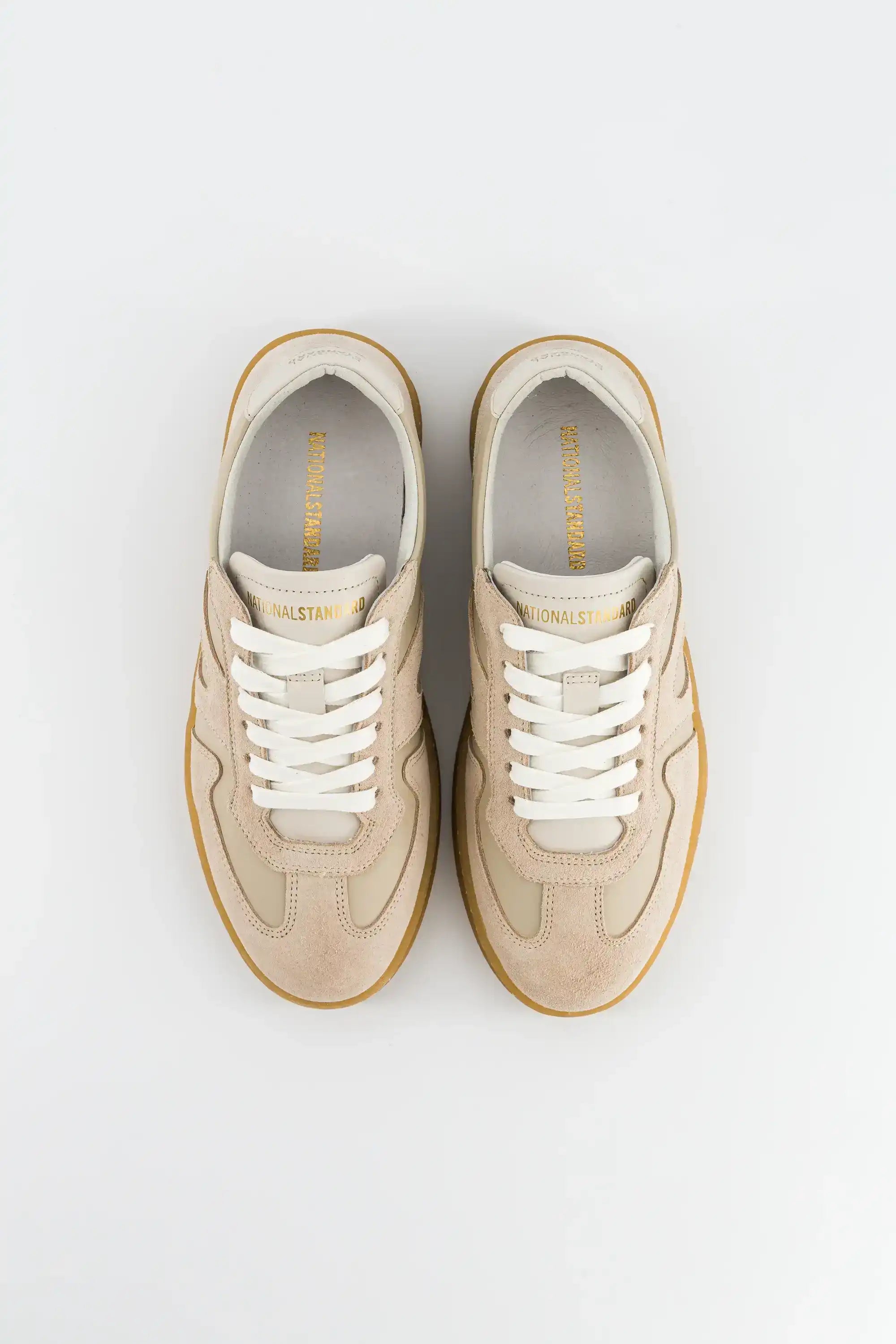 Sneakers Femme EDITION 33 White Off White Suède.