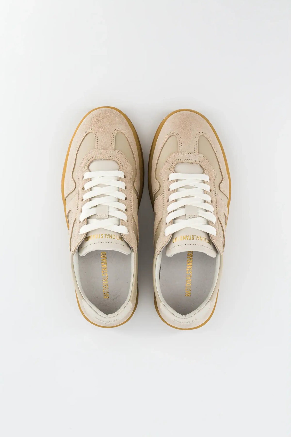 Sneakers Femme EDITION 33 White Off White Suède.