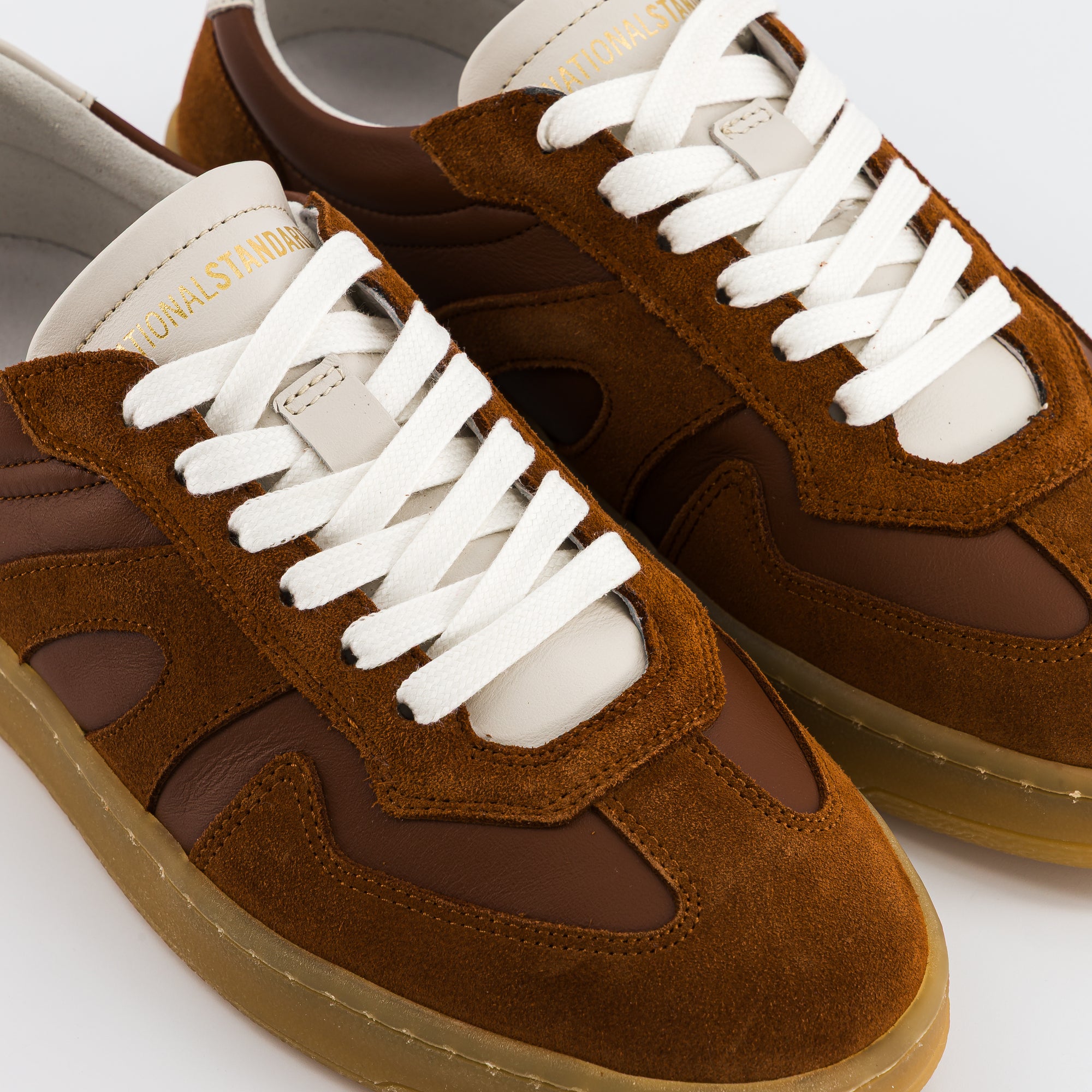 Sneakers Femme EDITION 33 White Cognac Off White.