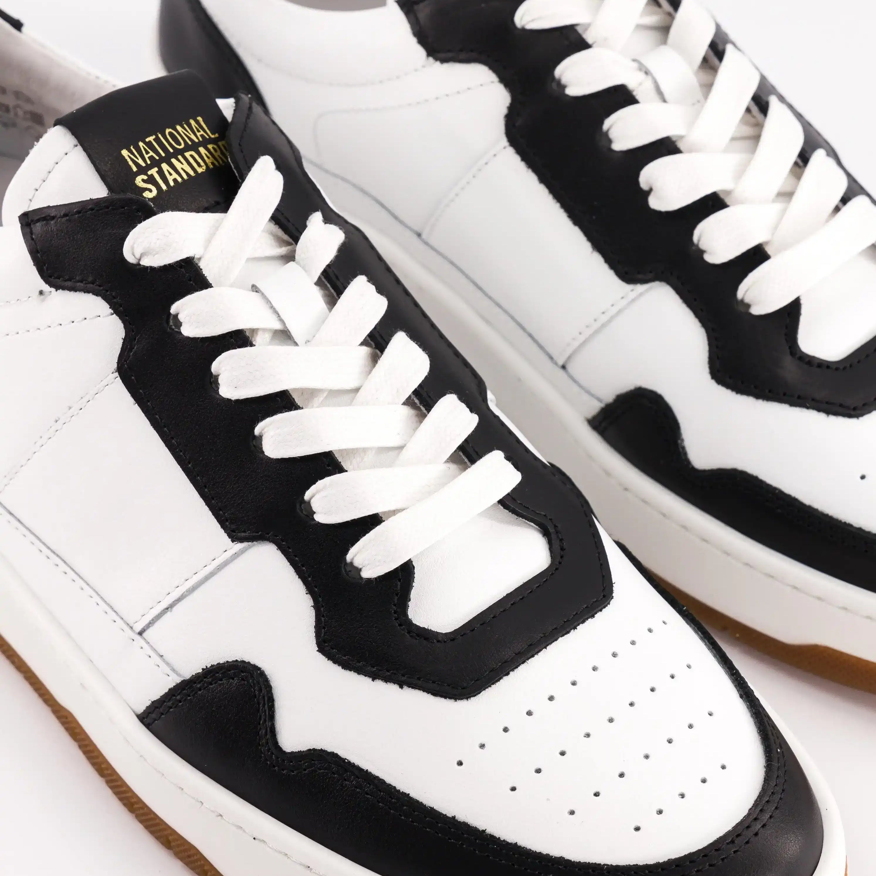 Sneakers Homme EDITION 6 White Black Leather