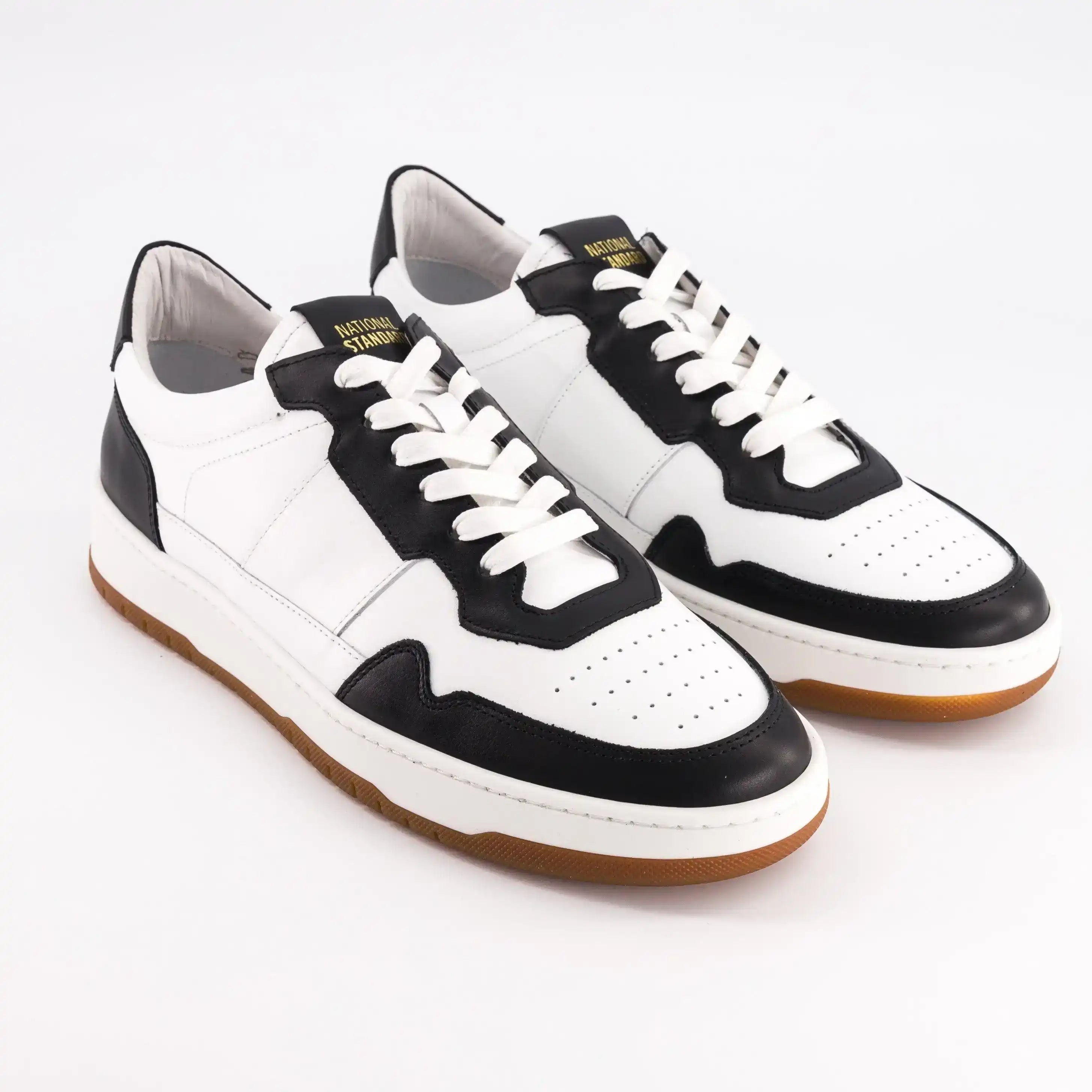 Sneakers Homme EDITION 6 White Black Leather