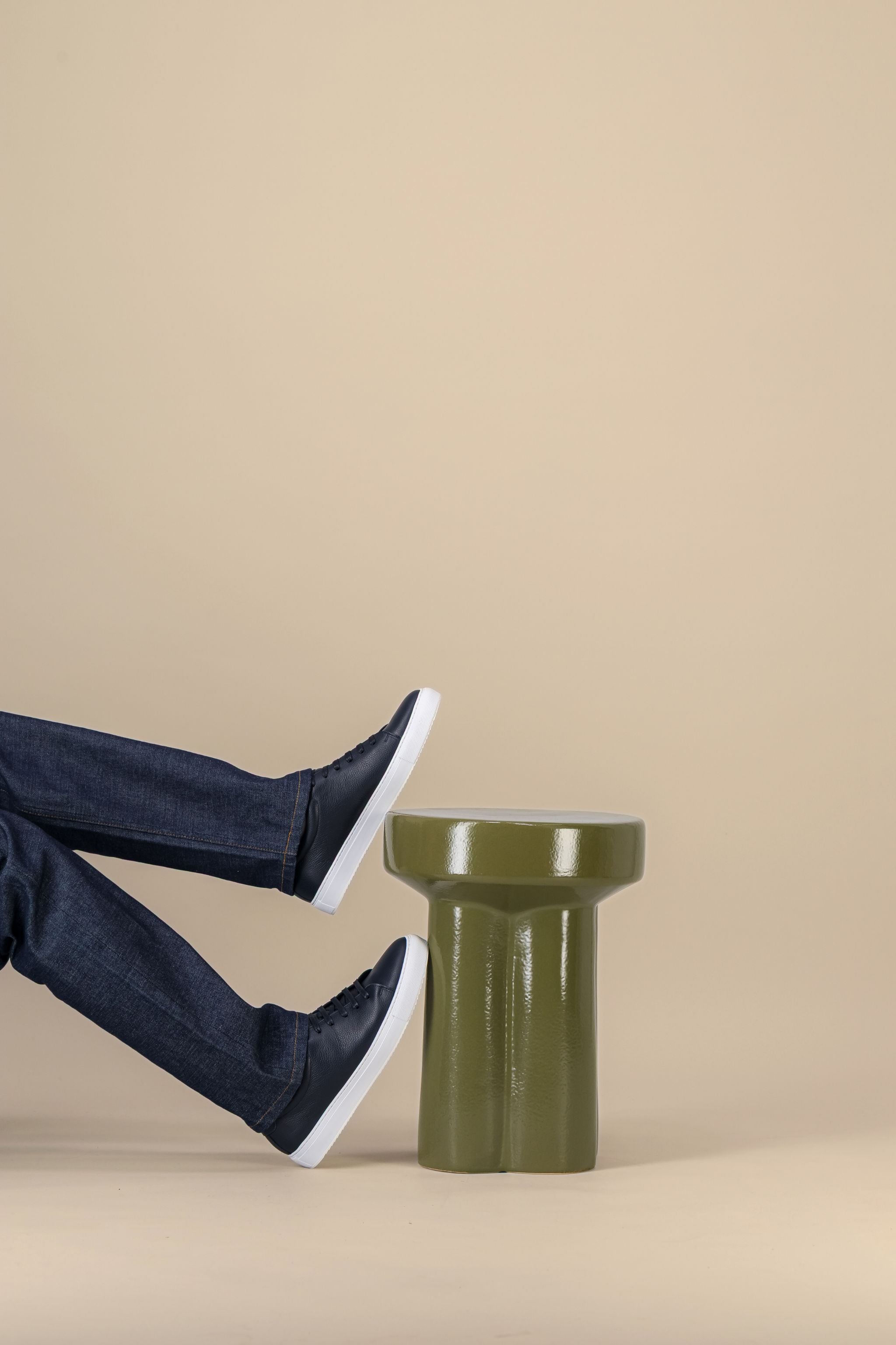 Sneakers Homme EDITION 3 Navy Grained