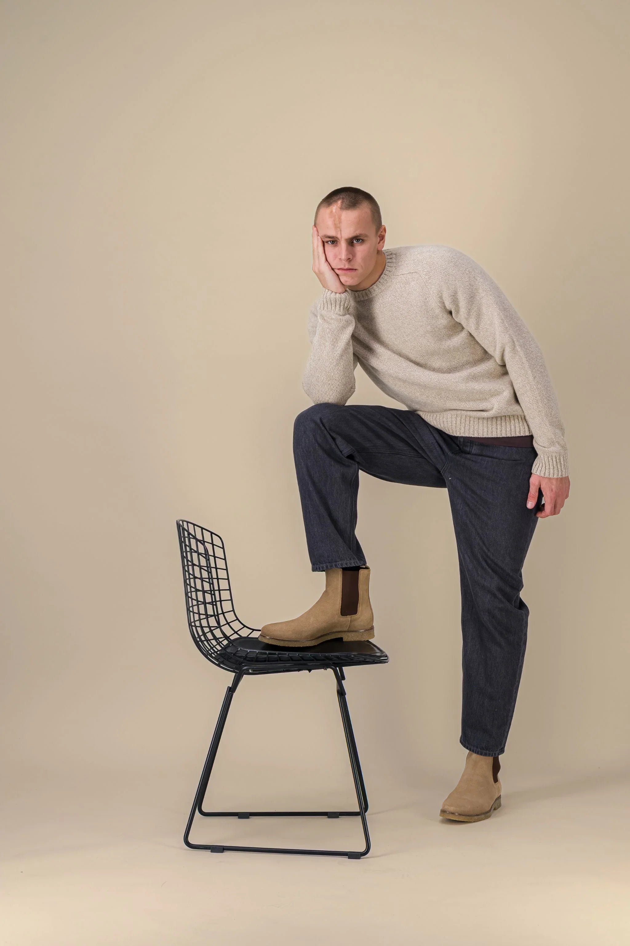 Chelsea Boots Homme EDITION 15 Natural Suède