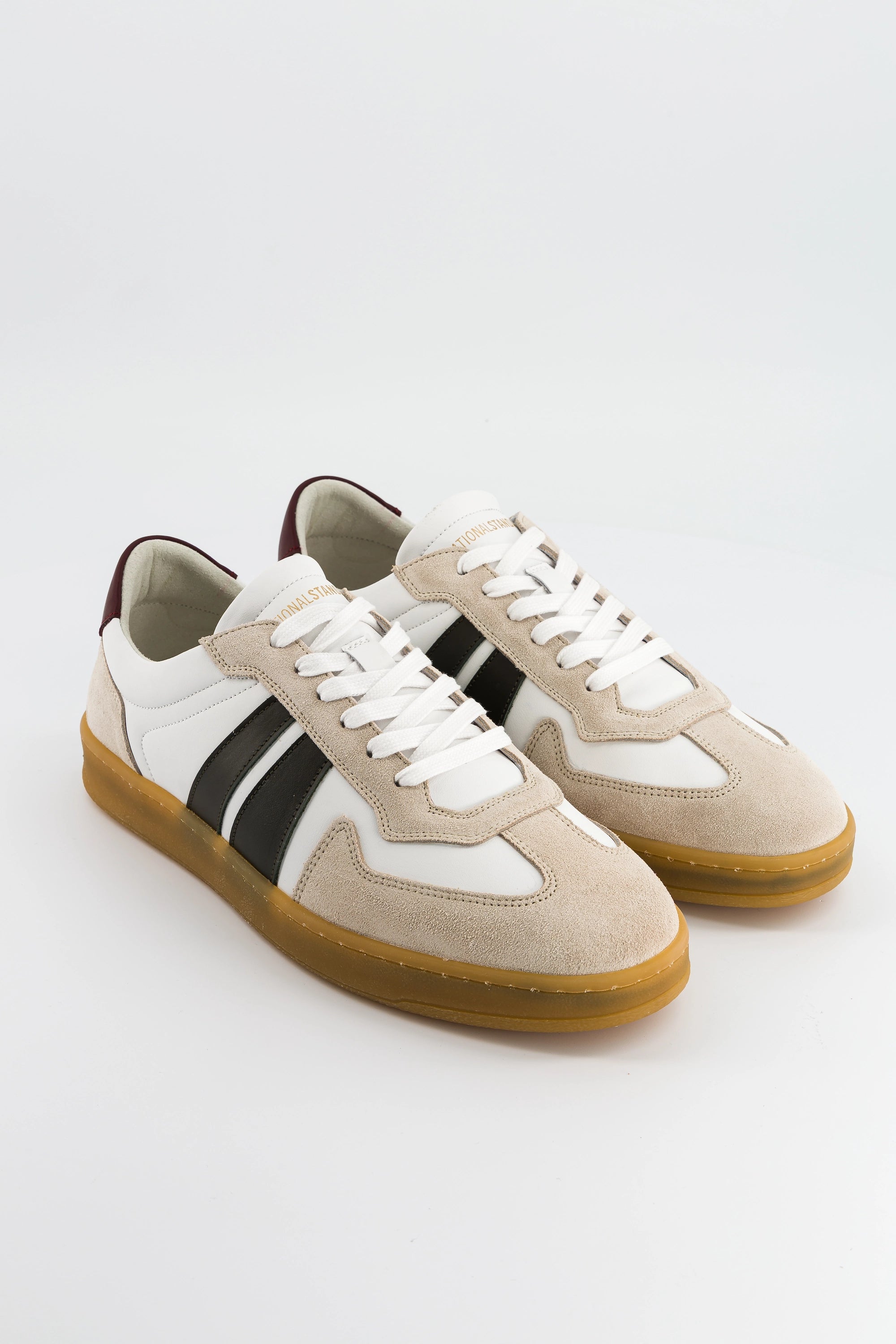 Sneakers Homme EDITION 33 Kaki Bordeaux