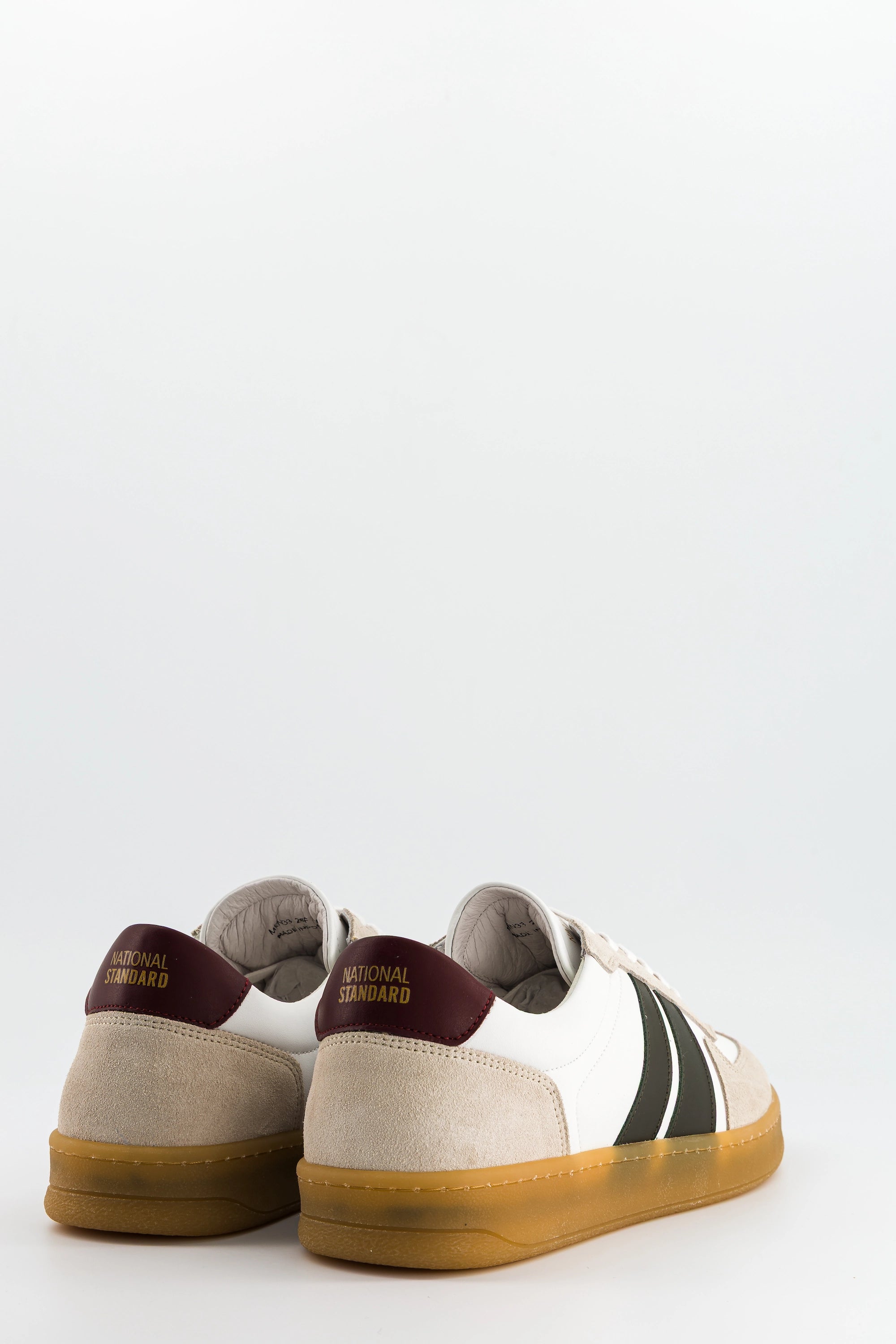 Sneakers Homme EDITION 33 Kaki Bordeaux