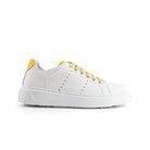 Sneakers Femme EDITION 9 White Yellow Leather.