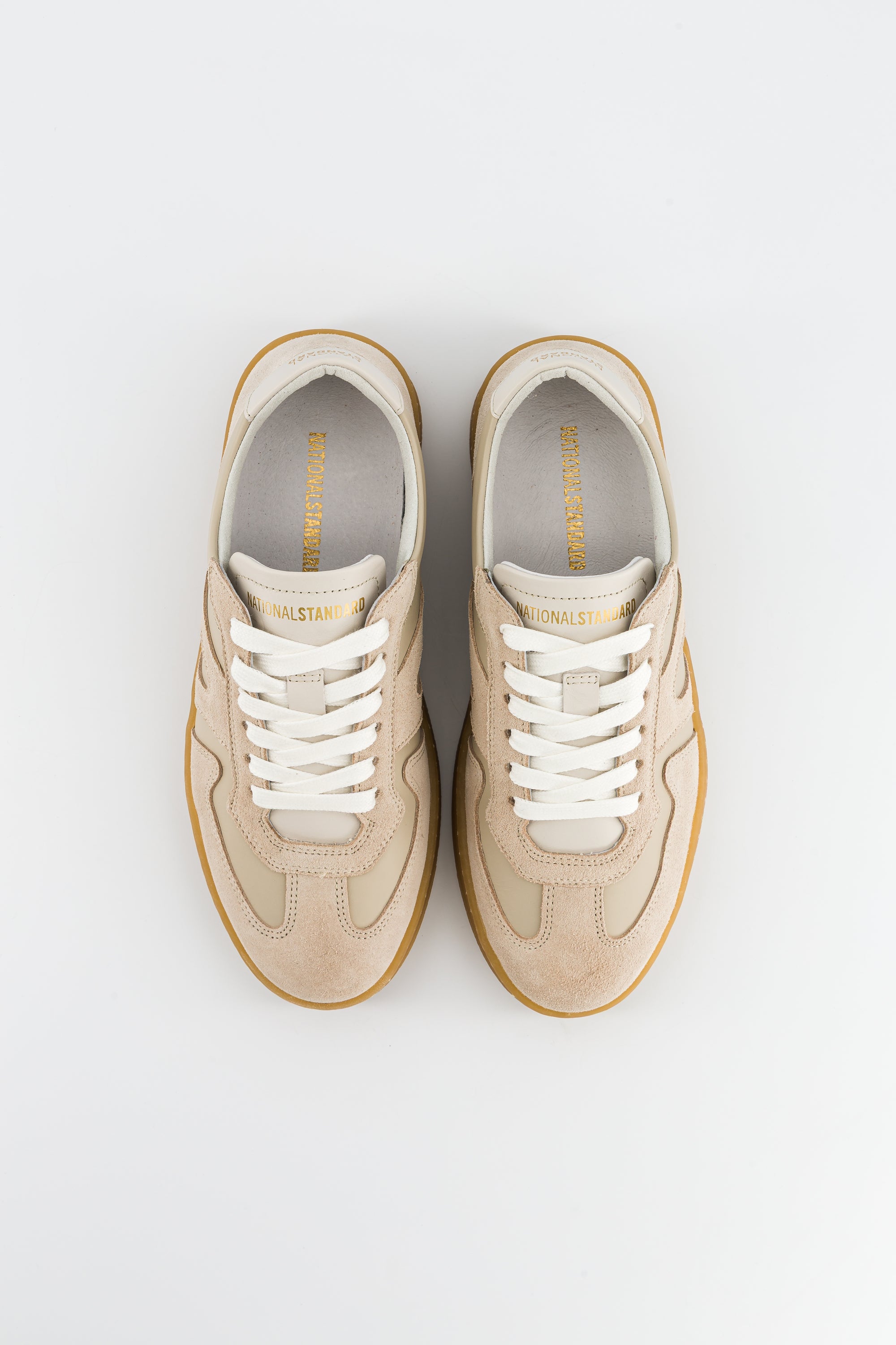 Sneakers Femme EDITION 33 White Off White Suède