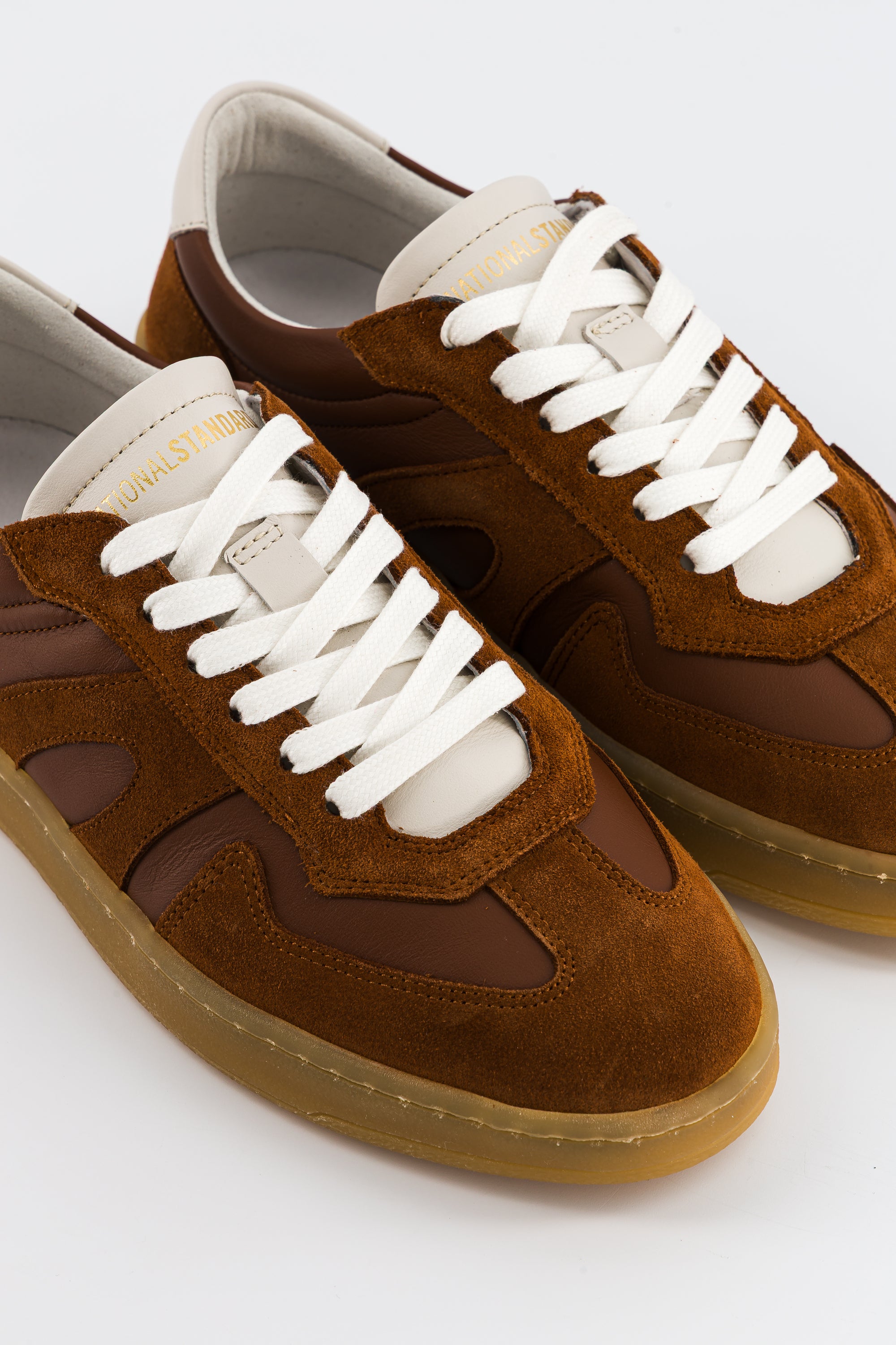 Sneakers Femme EDITION 33 White Cognac Off White.