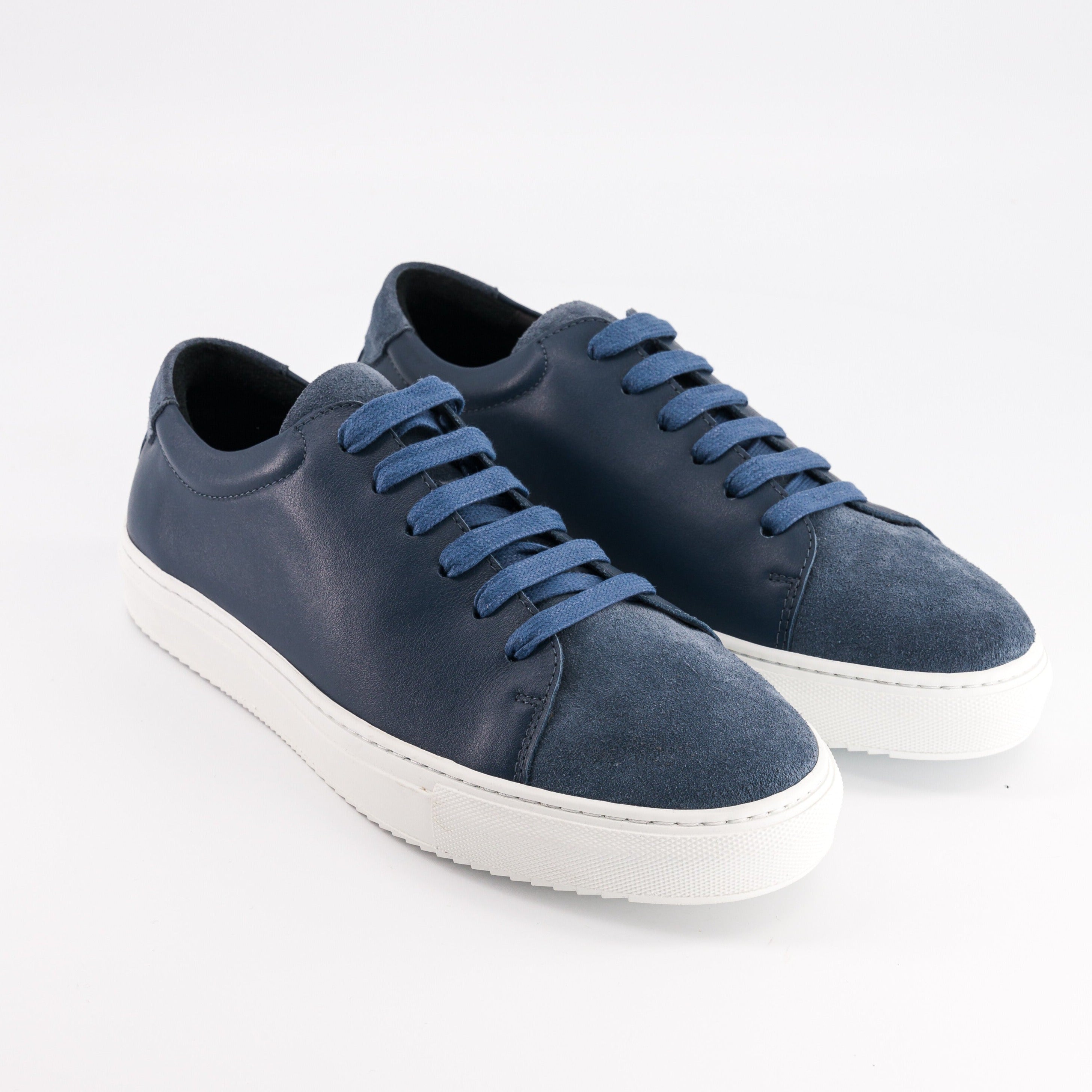 EDITION 3 CUIR NUBUCK BLEU JEANS