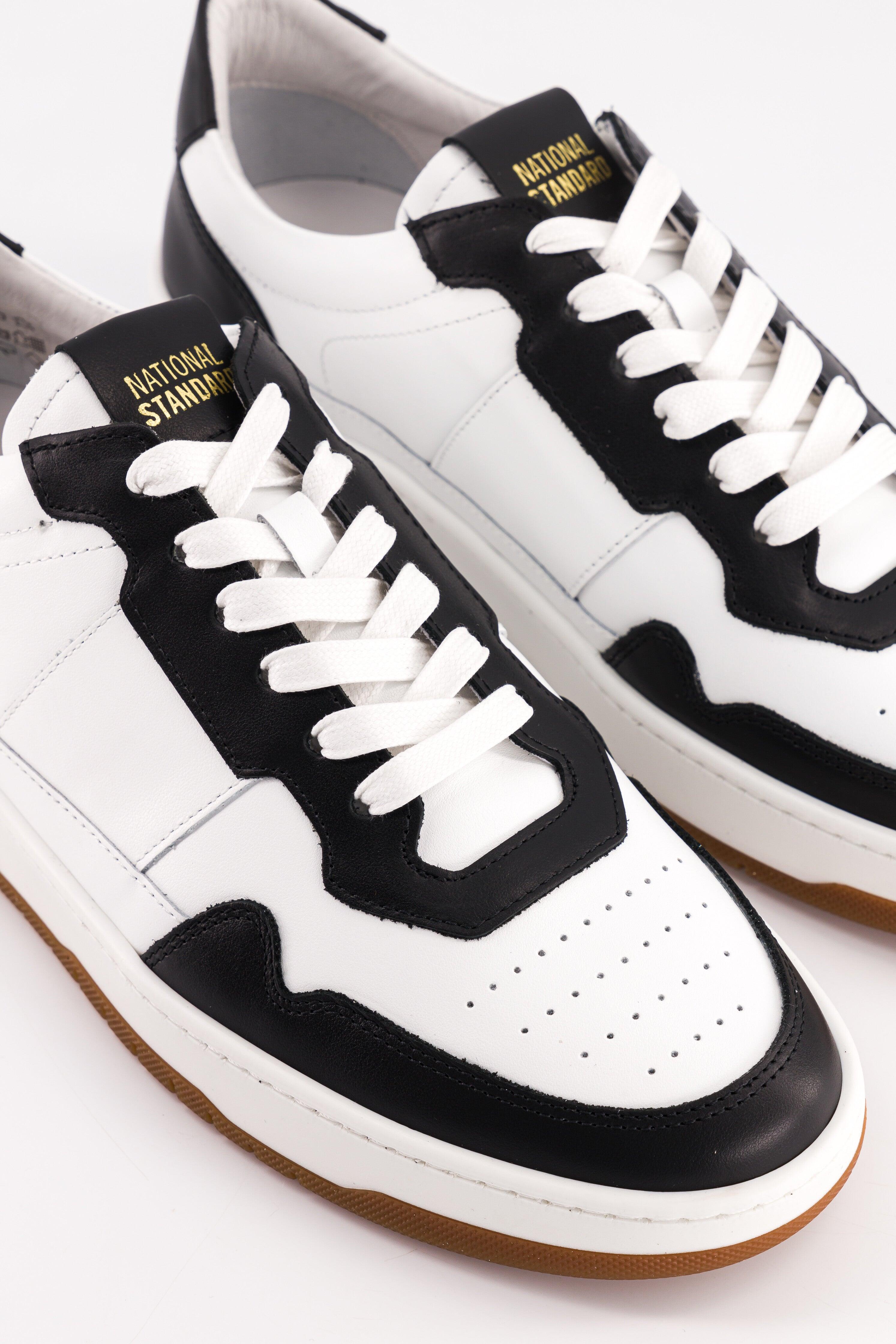 Sneakers Homme EDITION 6 White Black Leather